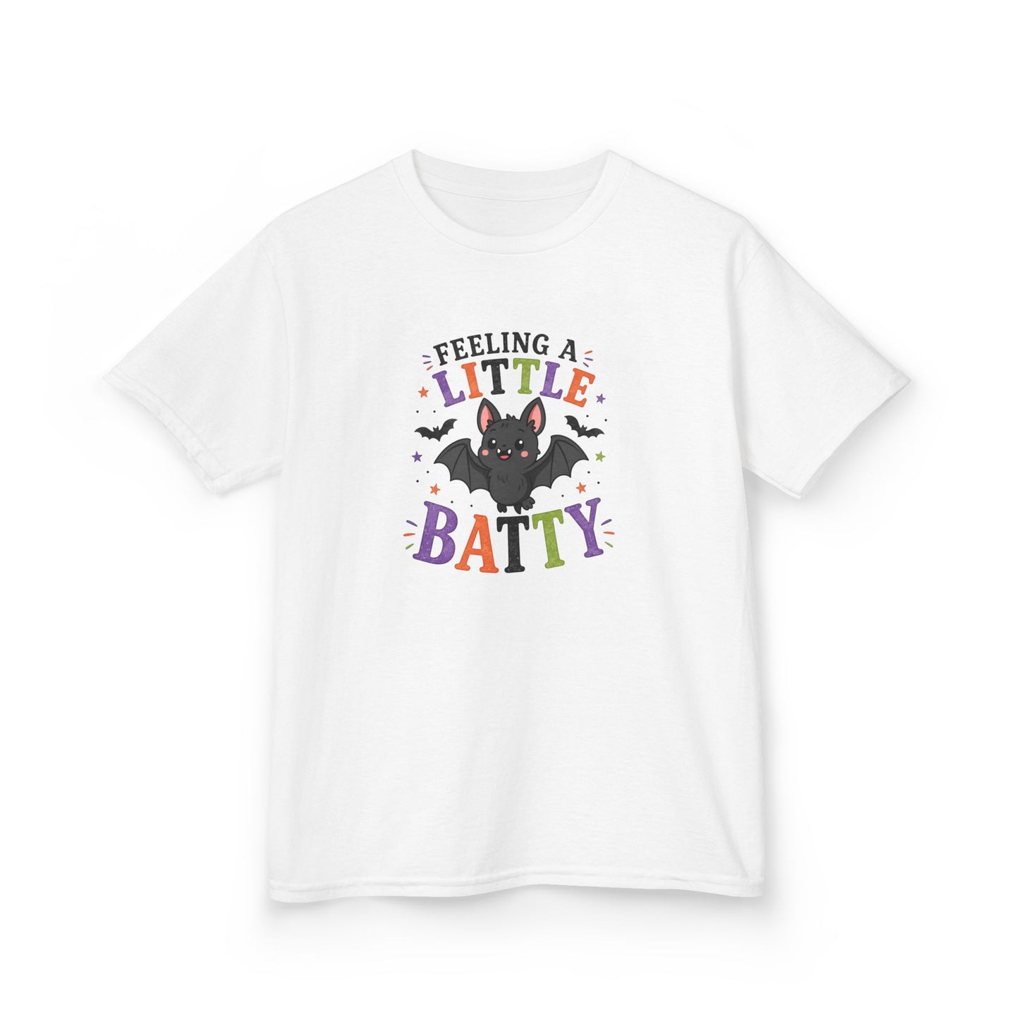 Feeling a Little Batty Kids Halloween T-Shirt
