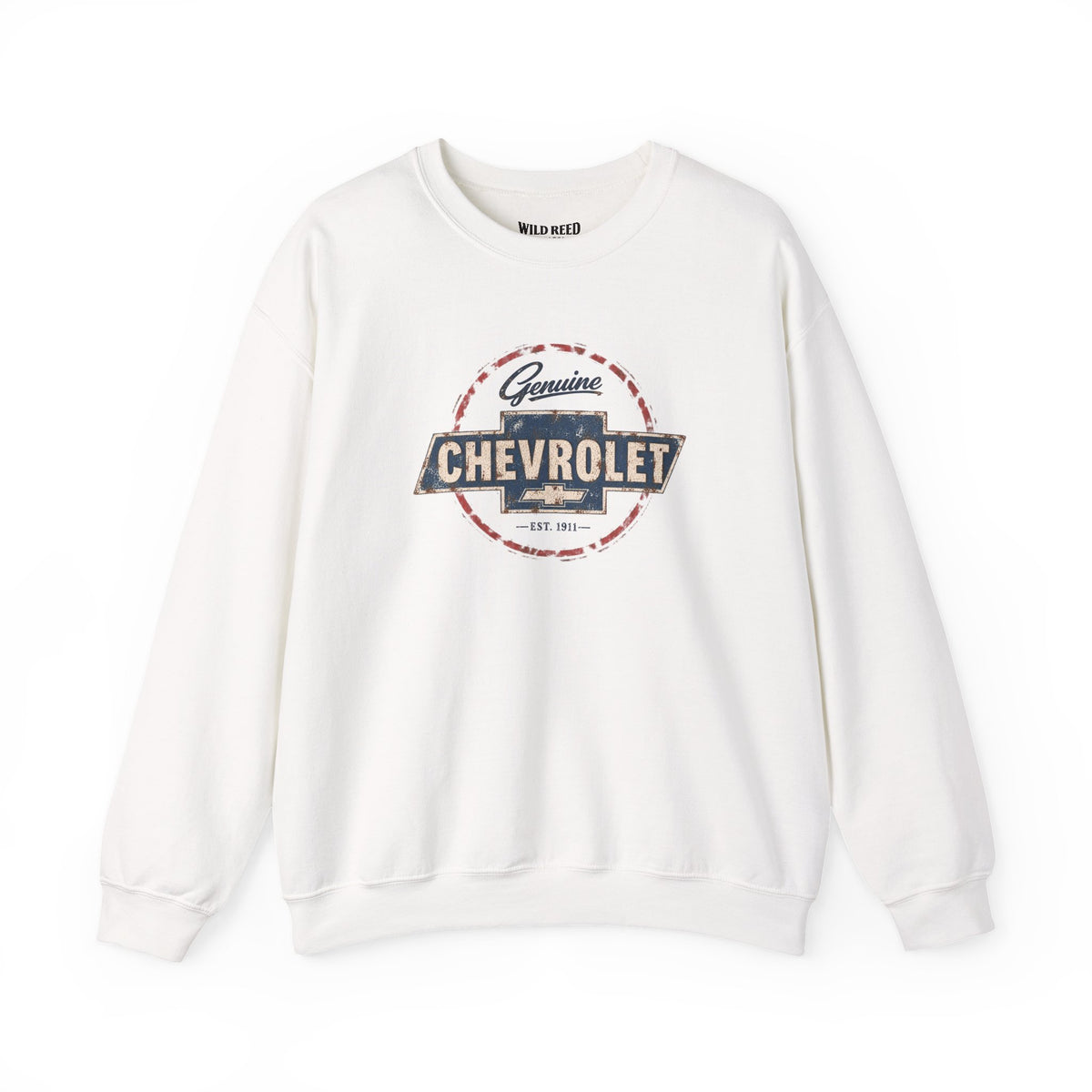 Vintage Genuine Chevrolet Crewneck Sweatshirt | Retro Classic Car Pullover