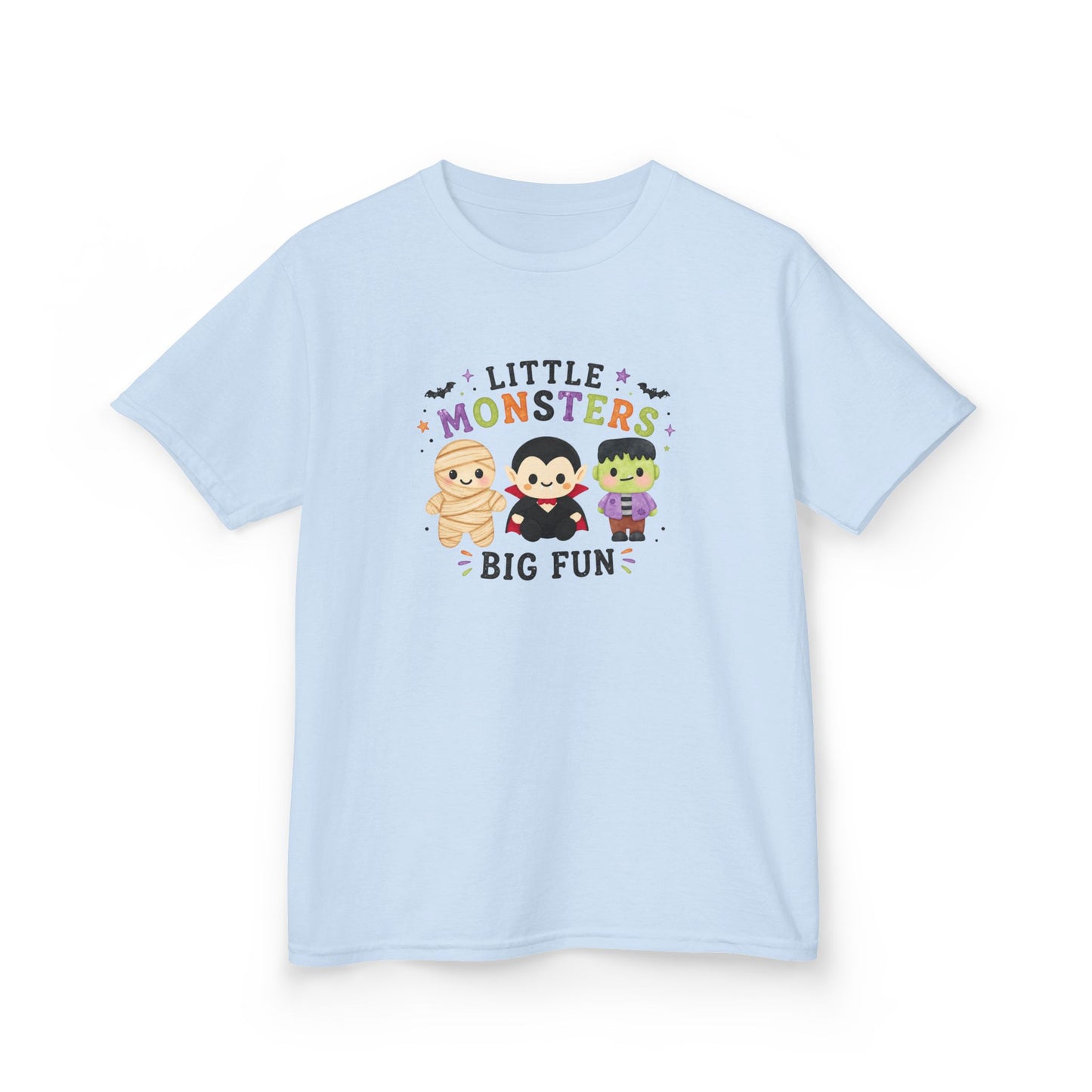 Little Monster Big Fun Kids Halloween T-Shirt