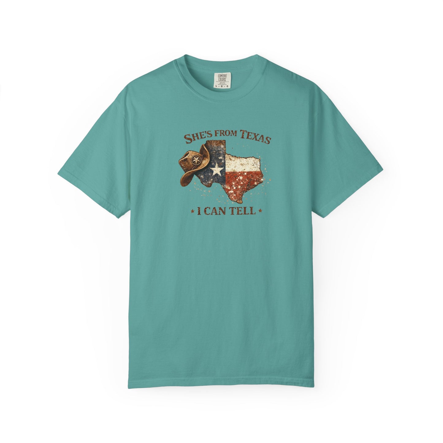 She’s From Texas I Can Tell Shirt | Vintage Texas Graphic Tee