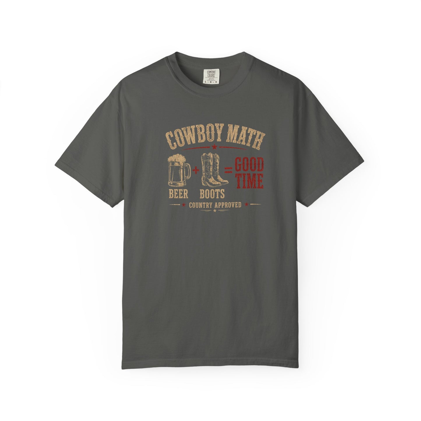 Cowboy Math Shirt – Funny Western Graphic Tee, Country Humor Shirt, Rodeo Style Tee, Unisex Western Apparel