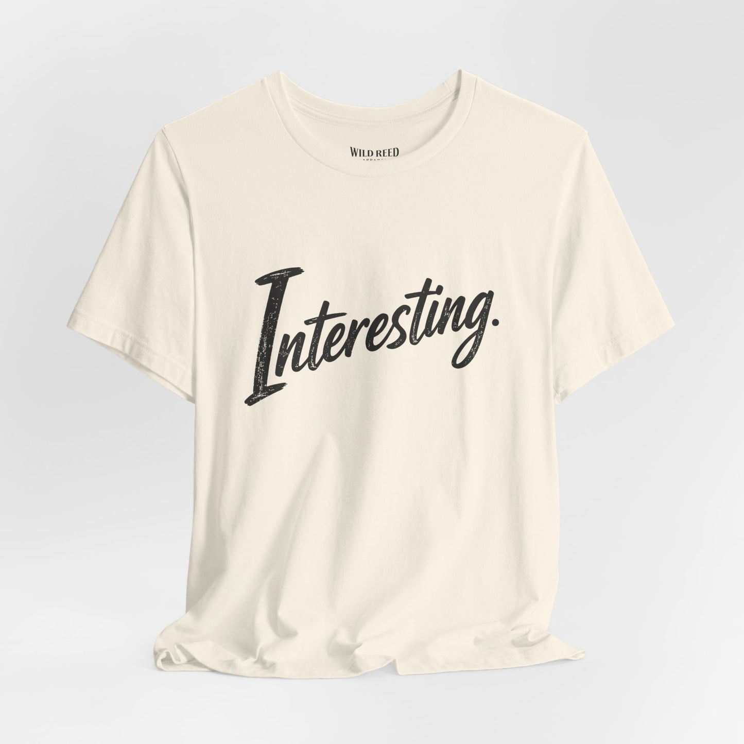 Interesting. Minimalist Statement Tee