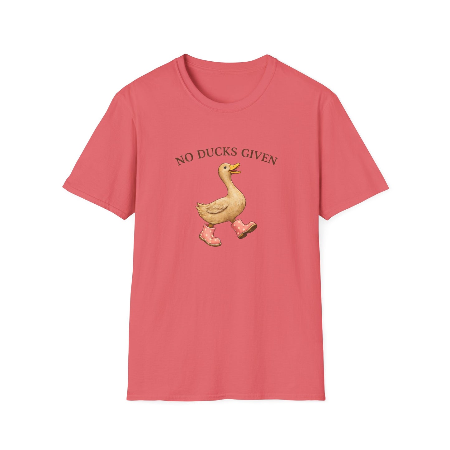 No Ducks Given Lustiges Enten-Grafik-T-Shirt