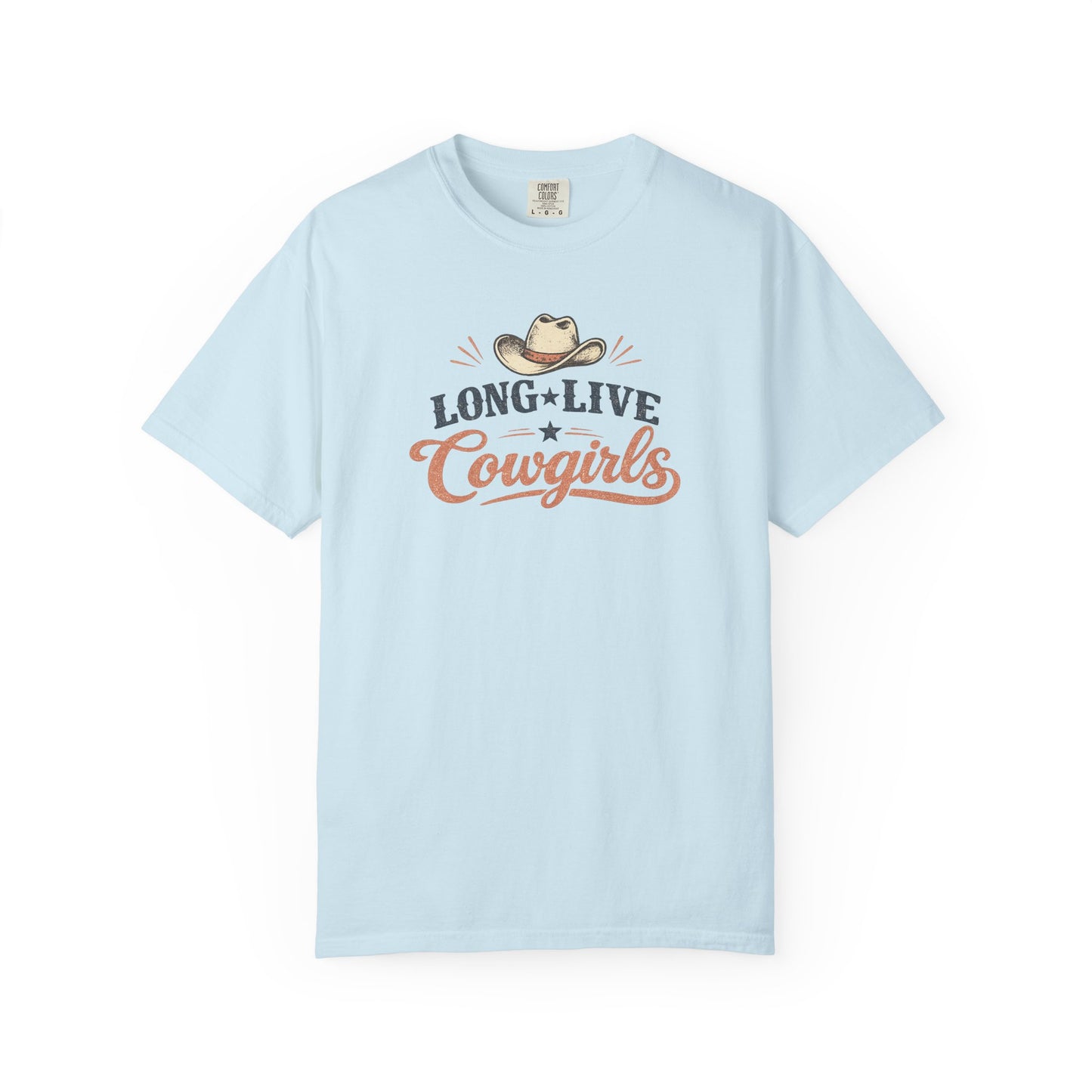 Long Live Cowgirls Vintage Western Graphic Tee | Distressed Country Shirt | Cowgirl Concert Tee | Wild Range Collection