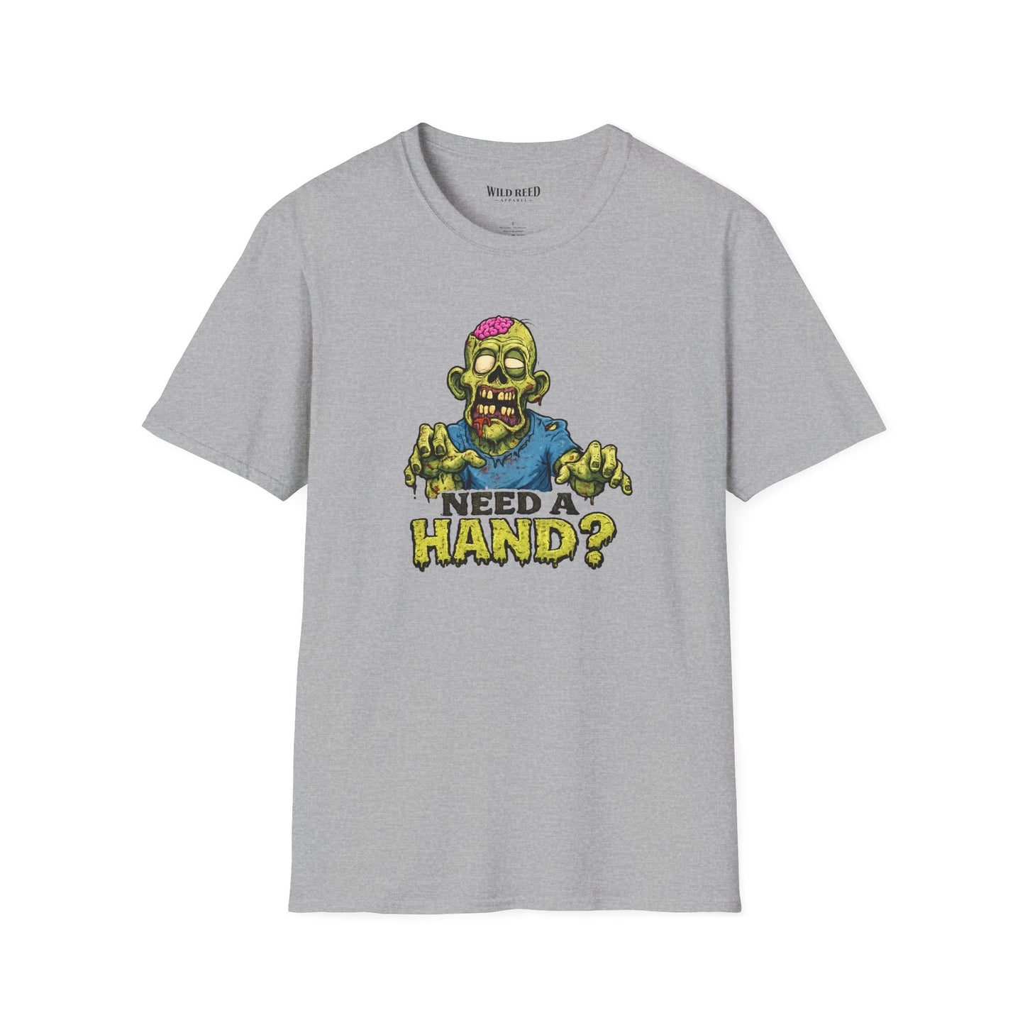Need a Hand? Funny Zombie Graphic Tee