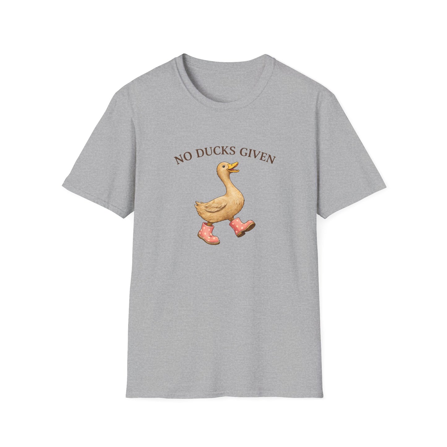 No Ducks Given Lustiges Enten-Grafik-T-Shirt