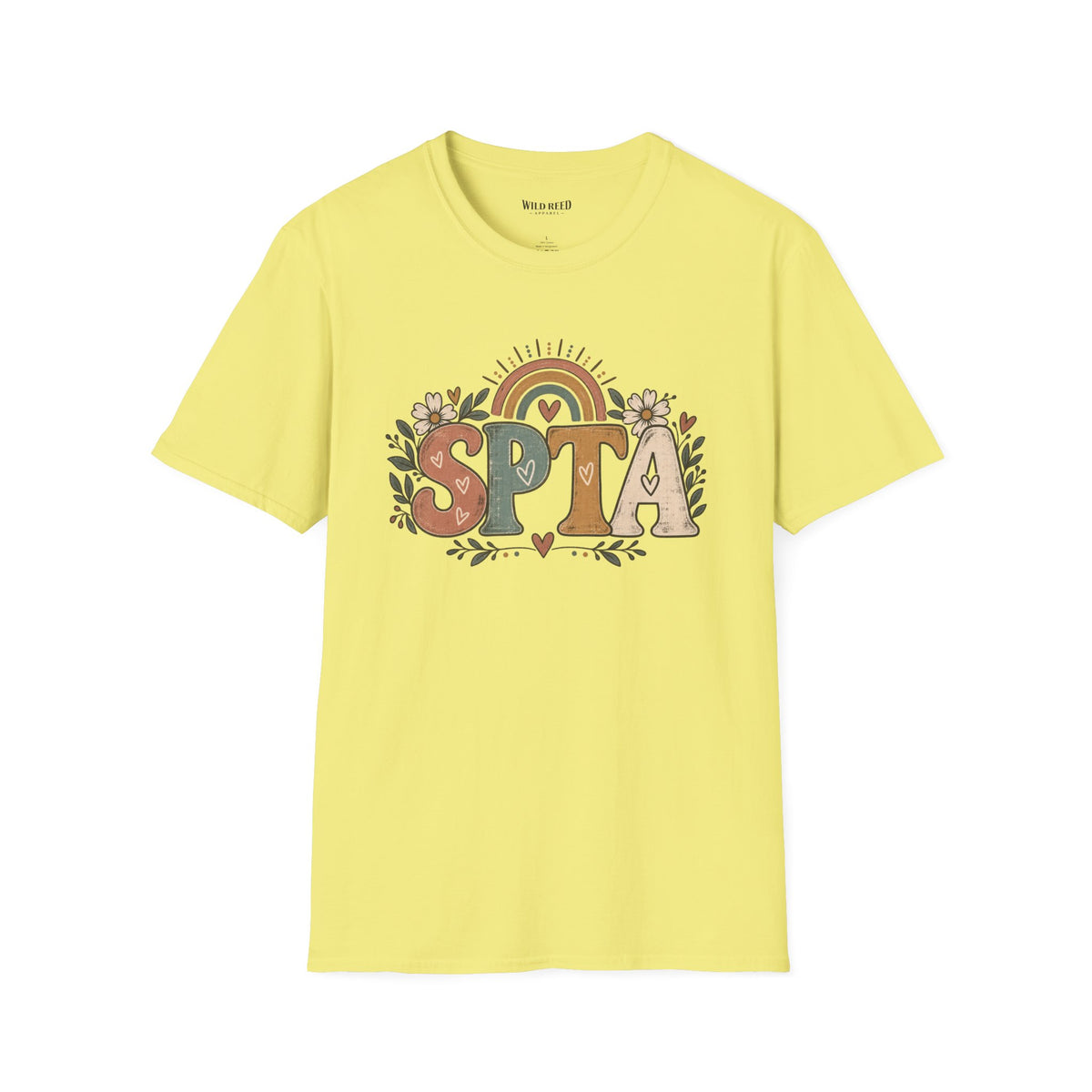 SPTA Boho Graphic Tee | School Support Staff Shirt