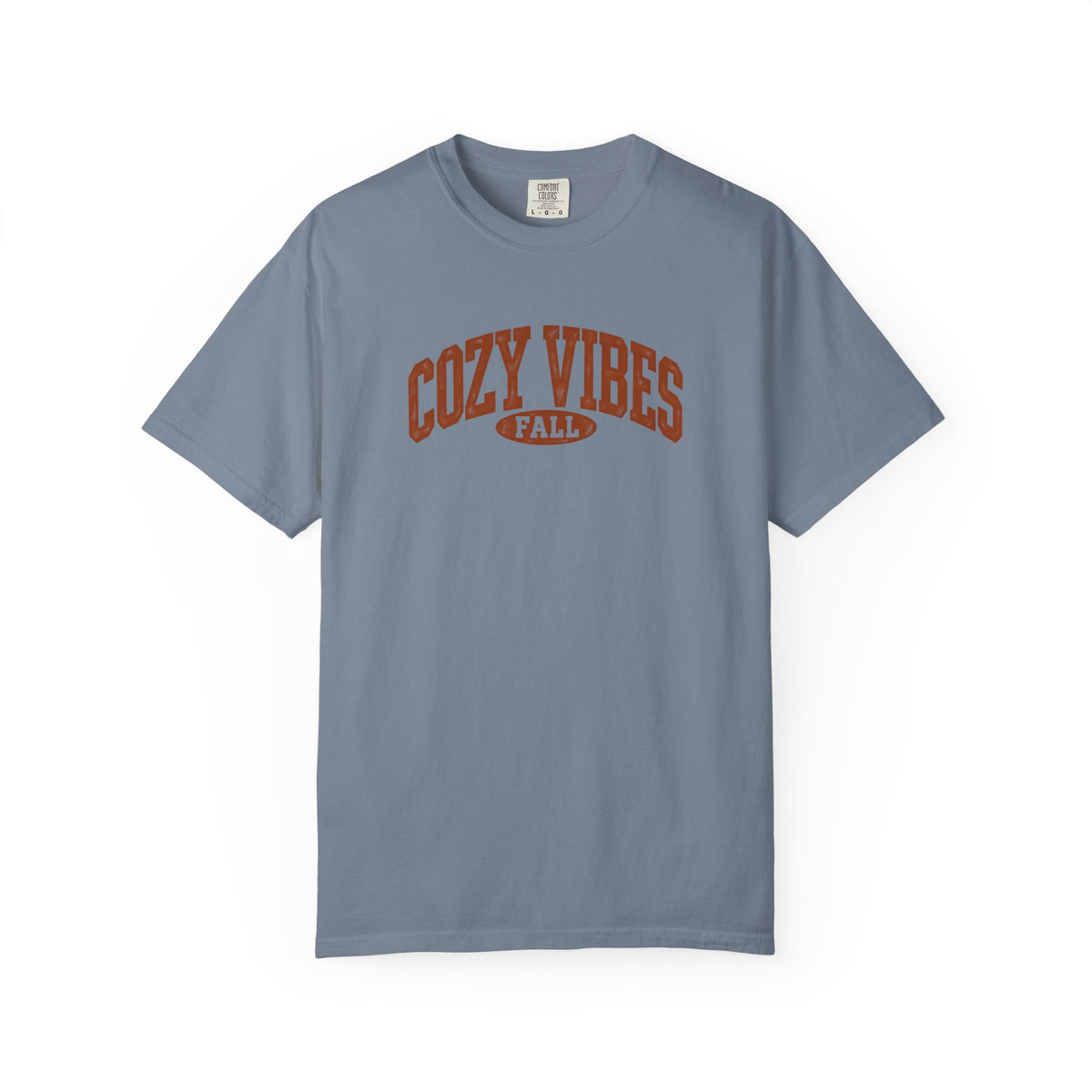 Cozy Vibes Fall Graphic Tee | Vintage Collegiate Comfort Colors 1717 T-Shirt