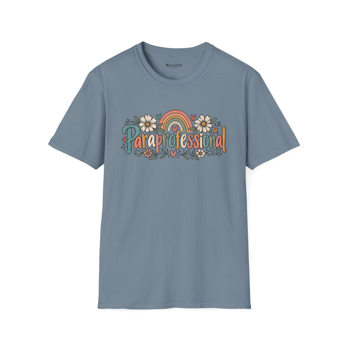 Paraprofessional Boho Graphic Tee | Paraeducator School Staff Shirt