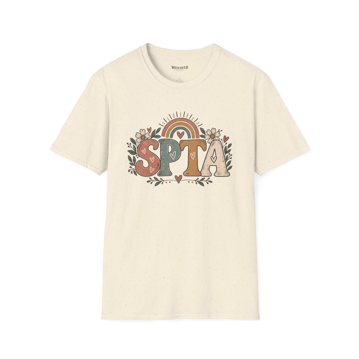 SPTA Boho Graphic Tee | School Support Staff Shirt