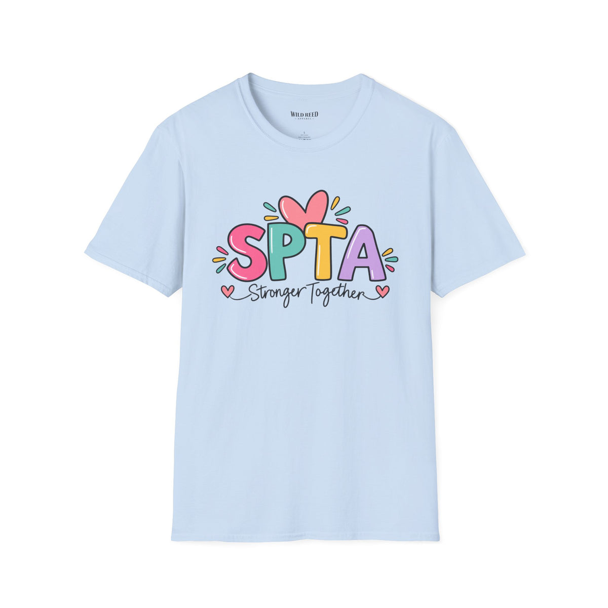 SPTA Stronger Together Graphic Tee | School Support Staff Shirt