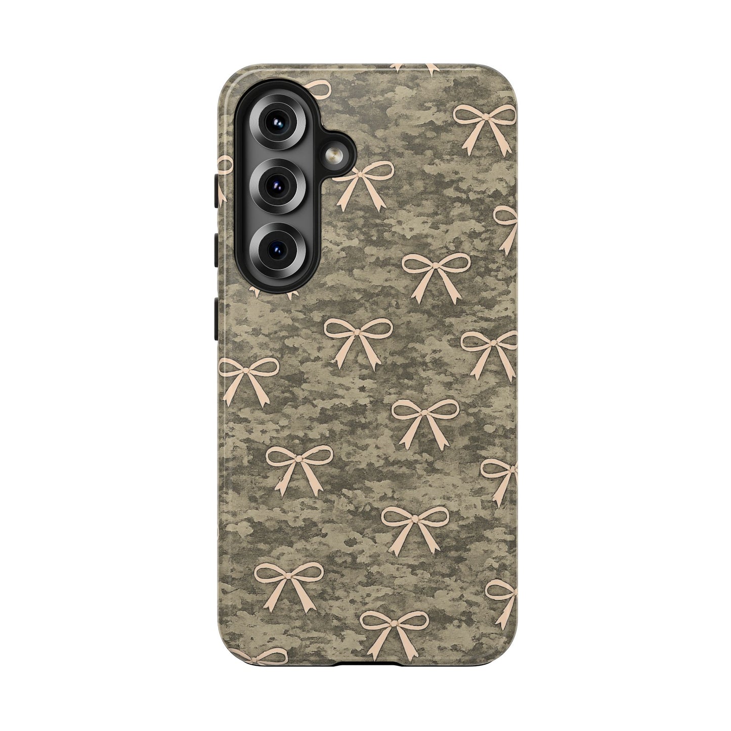 Camo Pink Bow Phone Case – Cute Western Aesthetic