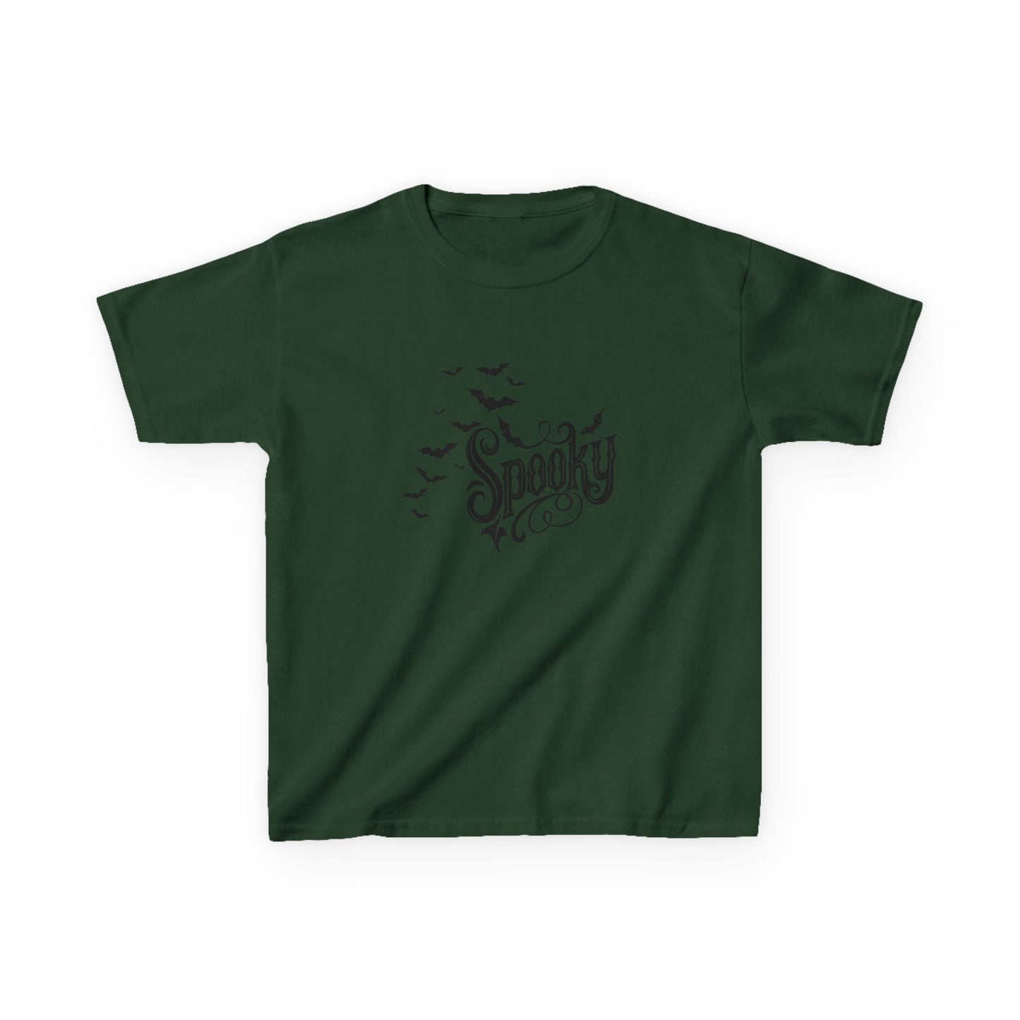 Spooky Bats Kids Halloween T-Shirt | Cute Bat Youth Graphic Tee