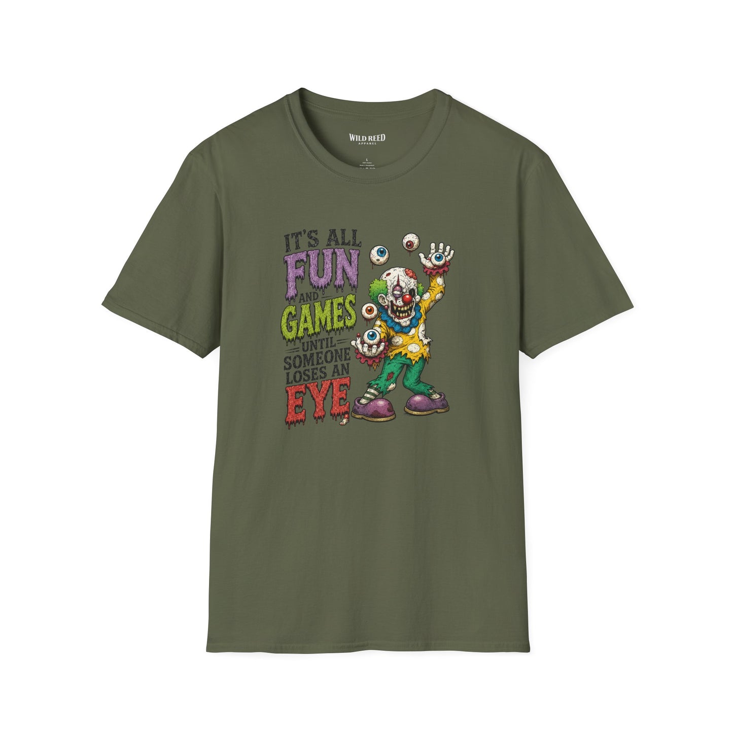 It’s All Fun and Games Until Someone Loses an Eye Zombie Graphic Tee