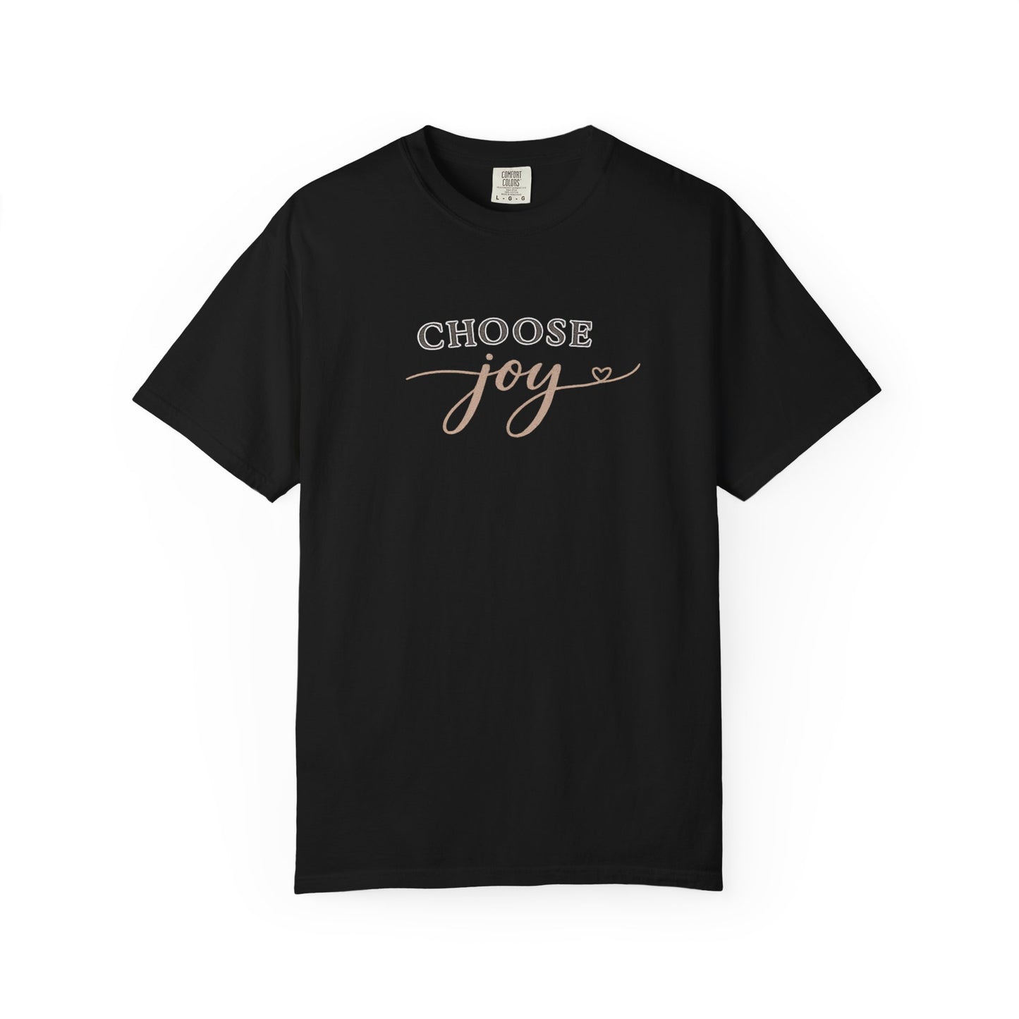 Choose Joy T-Shirt — Inspirational Minimalist Tee