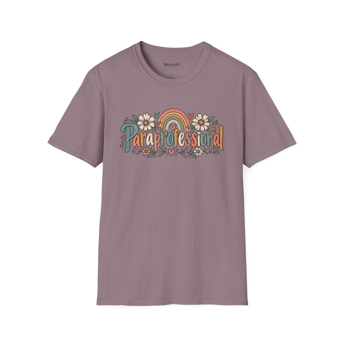 Paraprofessional Boho Graphic Tee | Paraeducator School Staff Shirt
