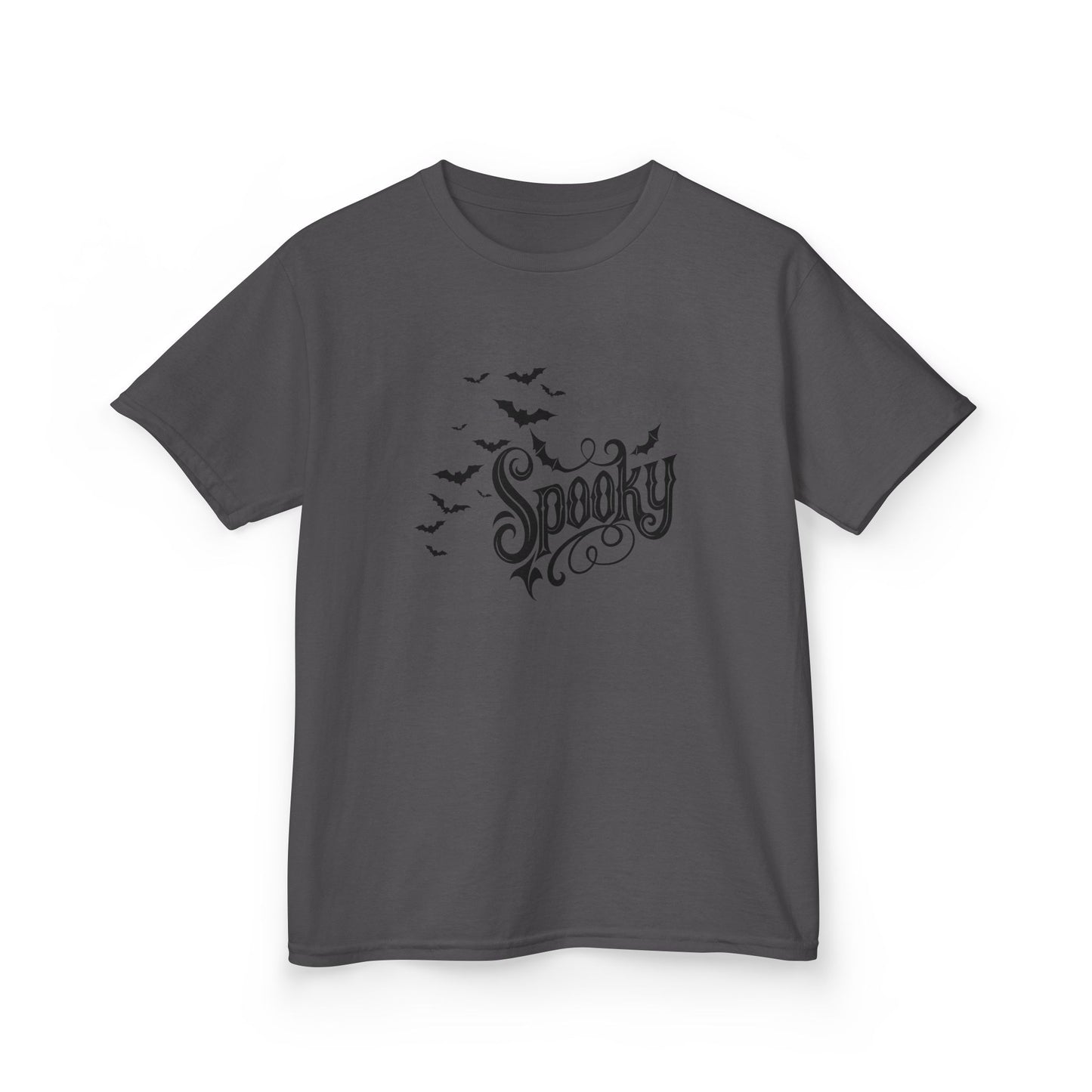 Spooky Bats Kids Halloween T-Shirt | Cute Bat Youth Graphic Tee