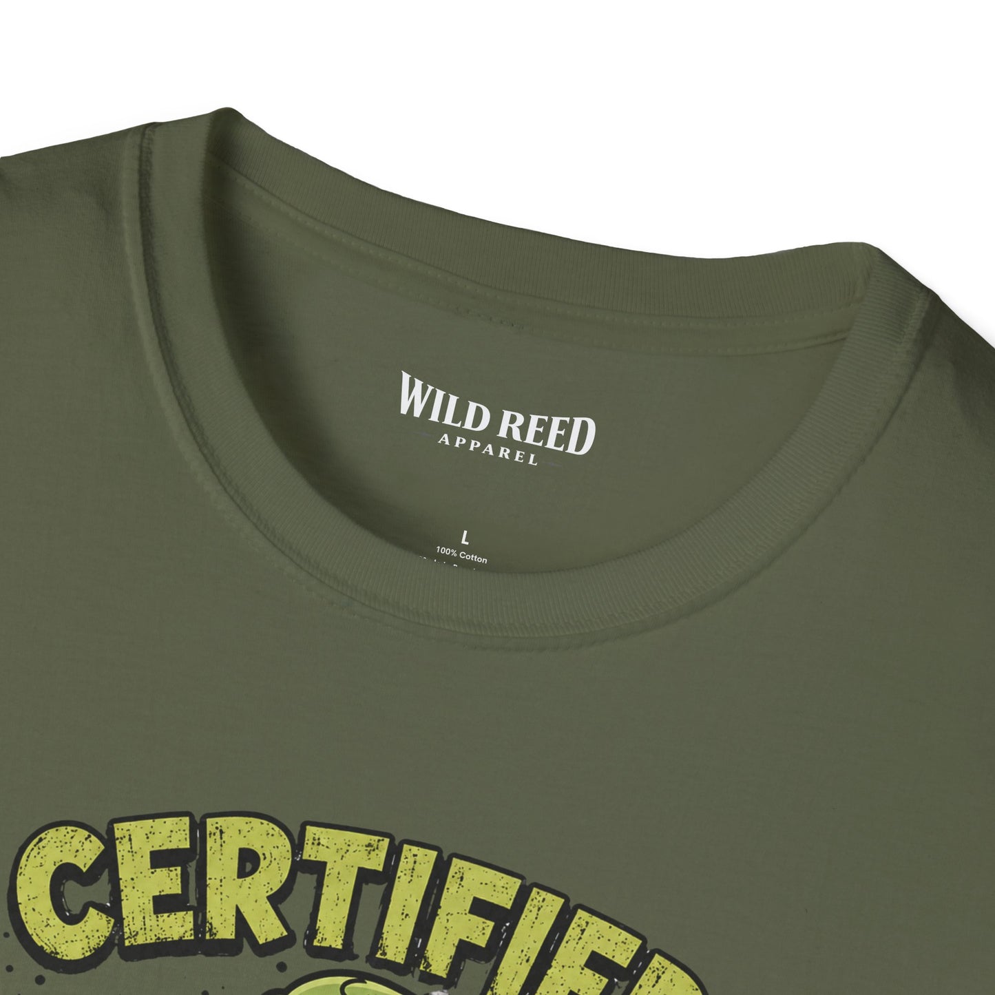 Certified Foodie Funny Zombie Graphic Tee