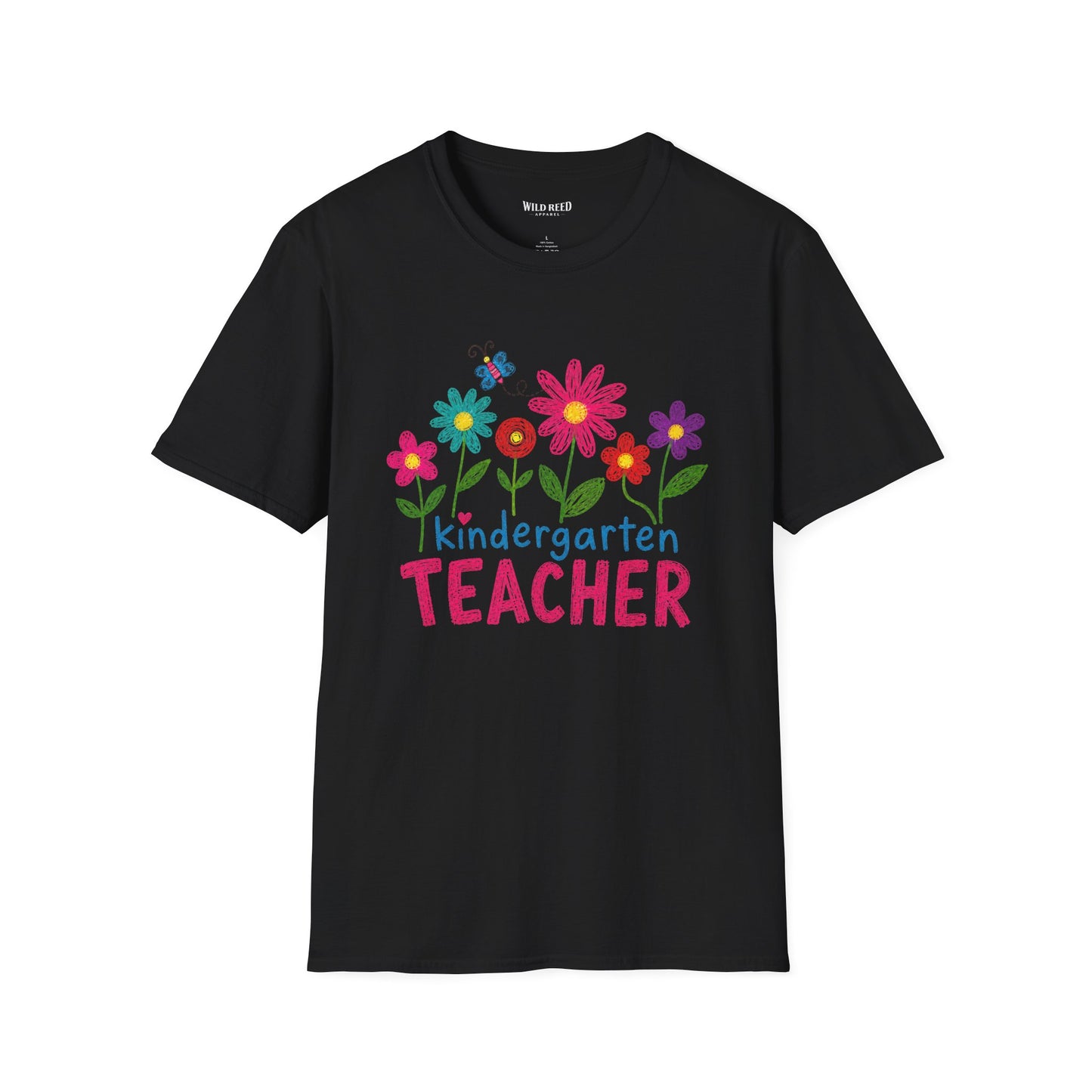 Kindergarten Teacher Shirt | Back to School Teacher Tee | Retro Grade Level Graphic T-Shirt