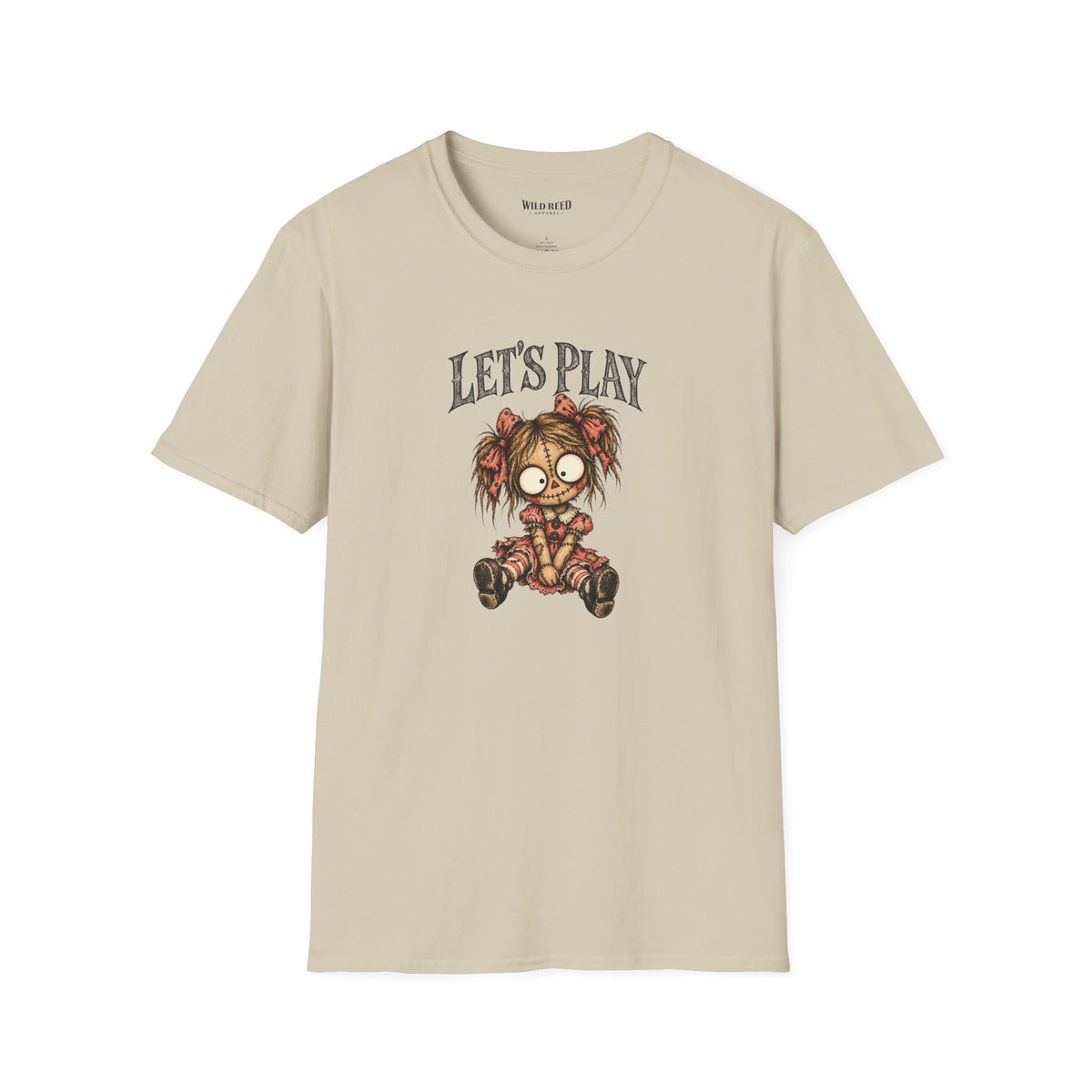 Let’s Play Creepy Doll Halloween T-Shirt