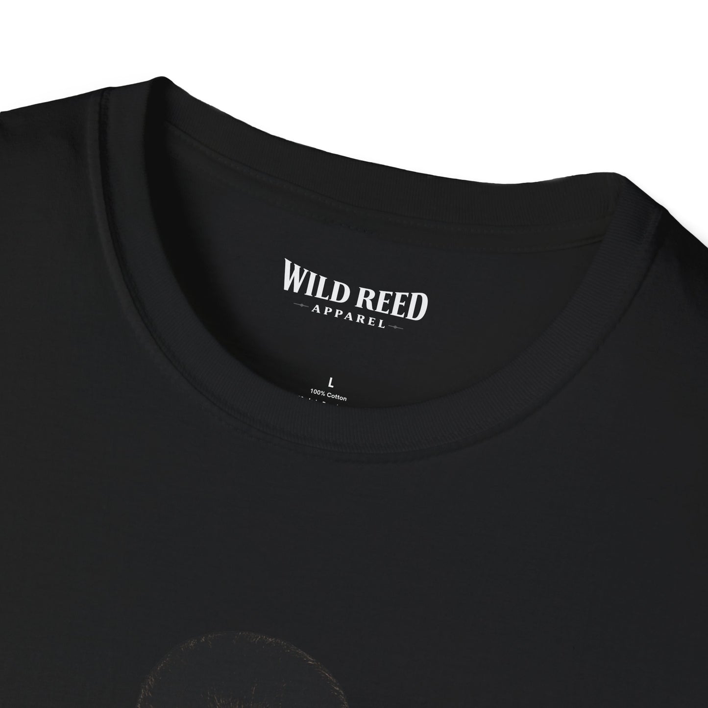 Vampire Heart Hands Stealth Black-on-Black Graphic Tee