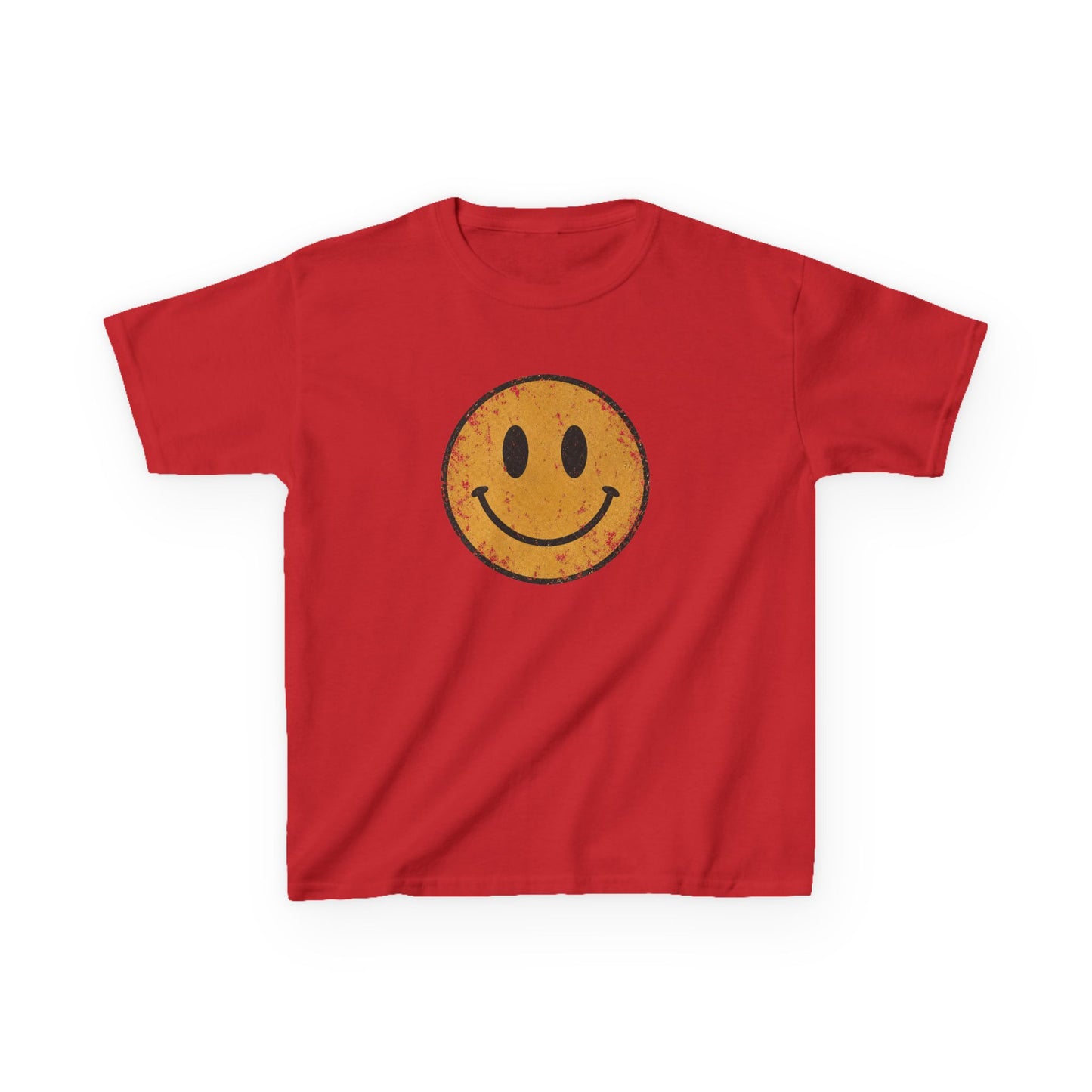 Vintage Smiley Face Kids T-Shirt | Retro Happy Face Toddler & Youth Graphic Tee