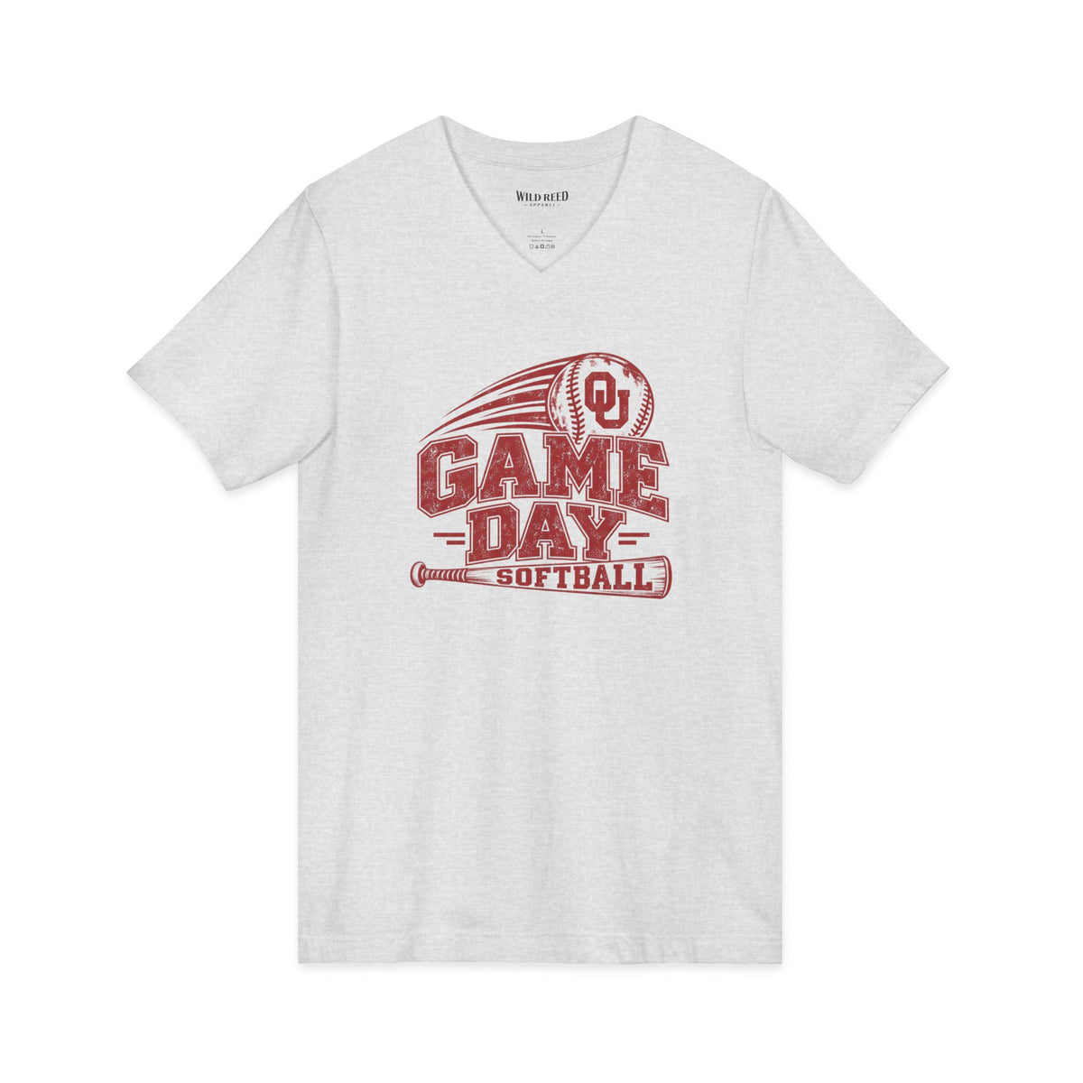 OU Softball Game Day V-Neck Tee