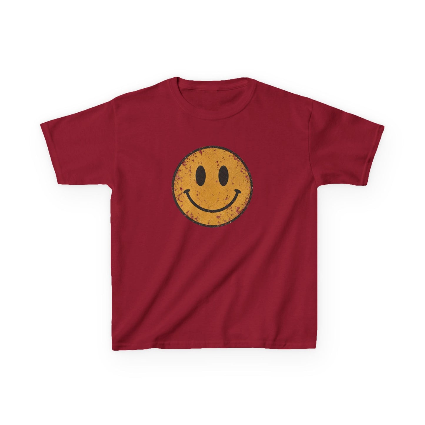 Vintage Smiley Face Kids T-Shirt | Retro Happy Face Toddler & Youth Graphic Tee