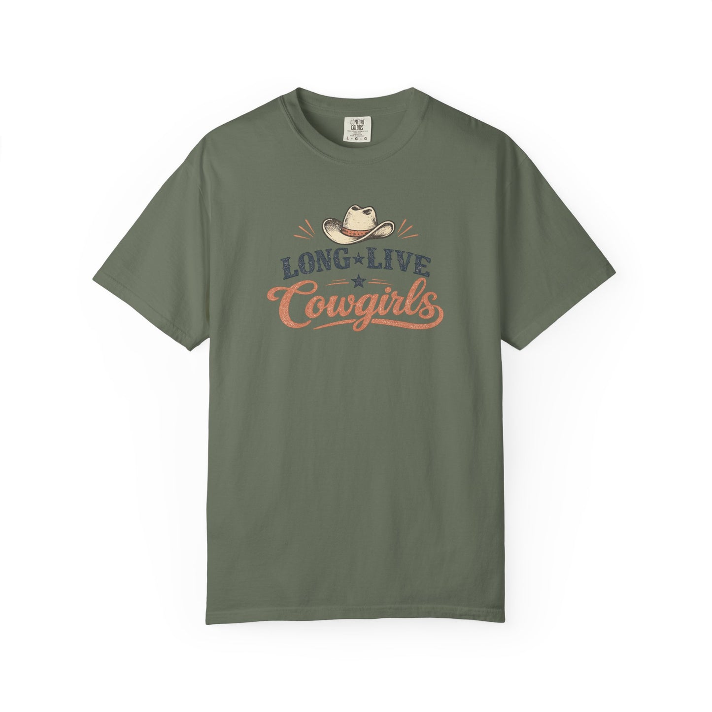 Long Live Cowgirls Vintage Western Graphic Tee | Distressed Country Shirt | Cowgirl Concert Tee | Wild Range Collection