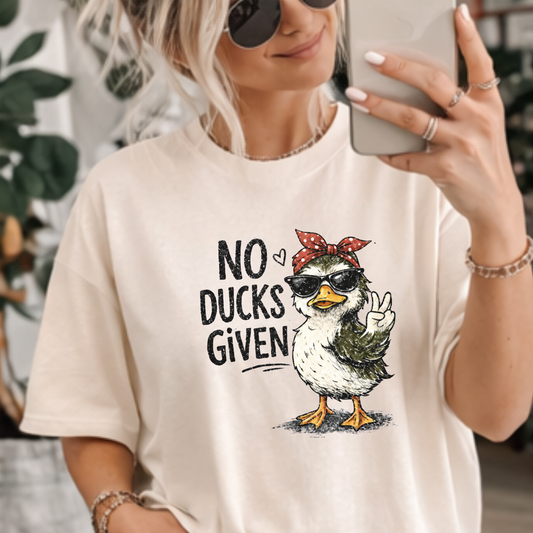 No Ducks Given Graphic Tee – Comfort Colors 1717