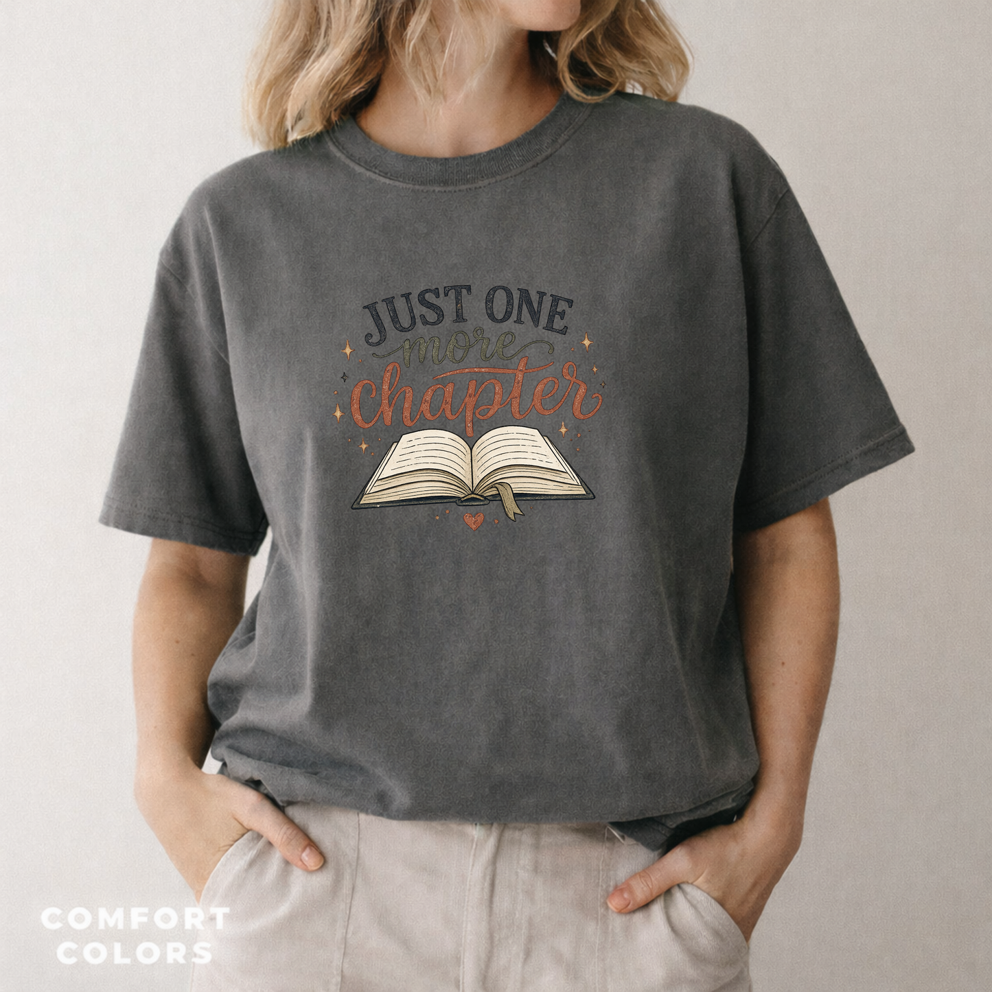 Bookish tee for bibliophile everyday wear