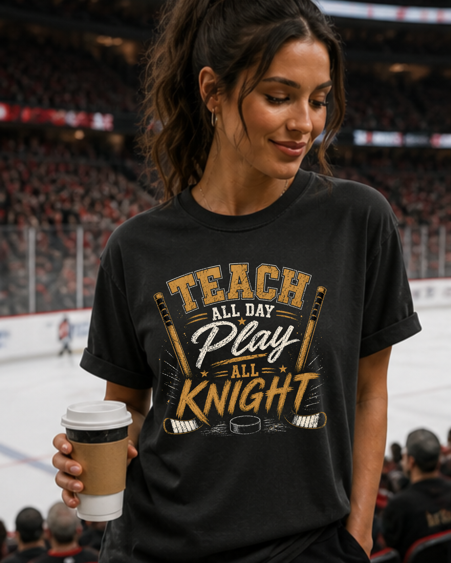 Sports themed teacher shirt everyday casual wear