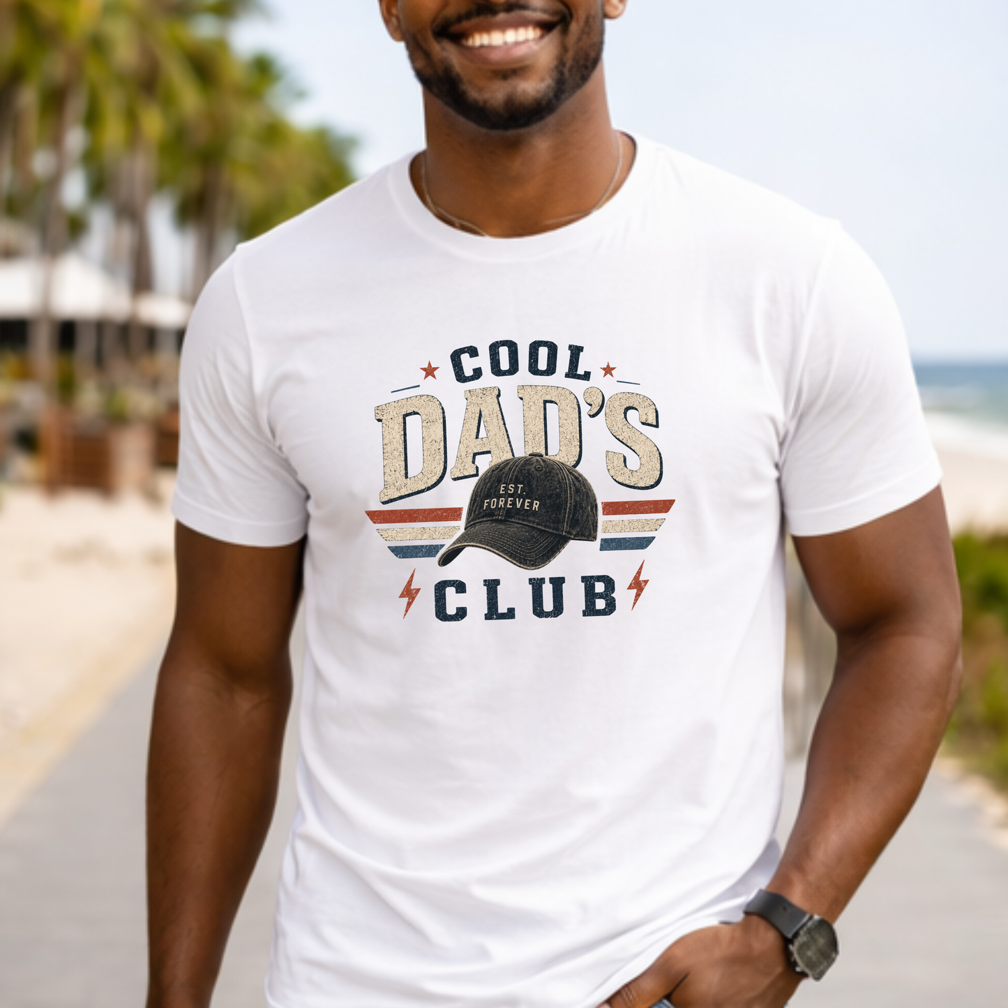 Cool Dads Club Graphic Tee | Vintage Father’s Day Shirt | Wild Reed Apparel
