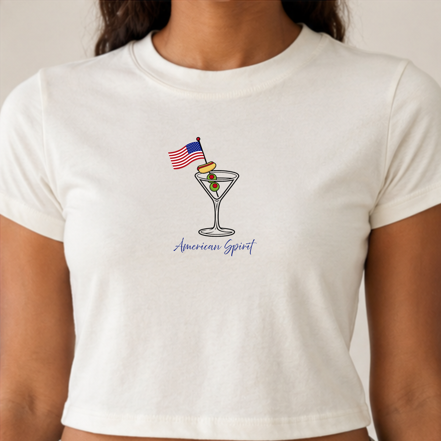 Wild Reed Apparel American Spirit Patriotic Graphic Tee | Americana Summer Shirt