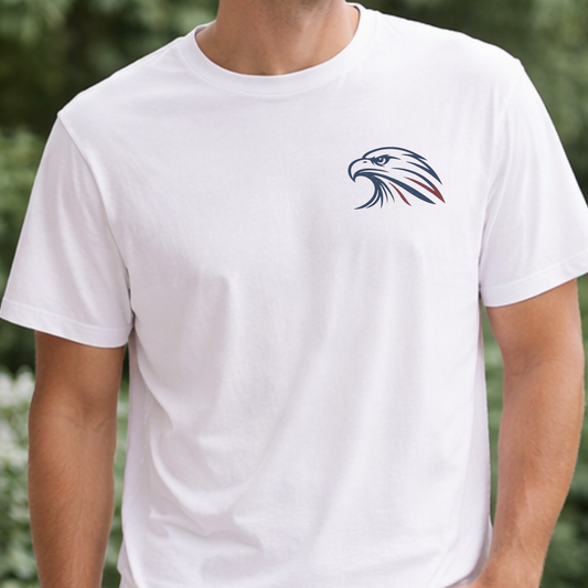 America 250 Years Shirt, Eagle Front & Back Graphic Tee, 1776 2026 Patriotic Shirt, Vintage USA 4th of July Tee