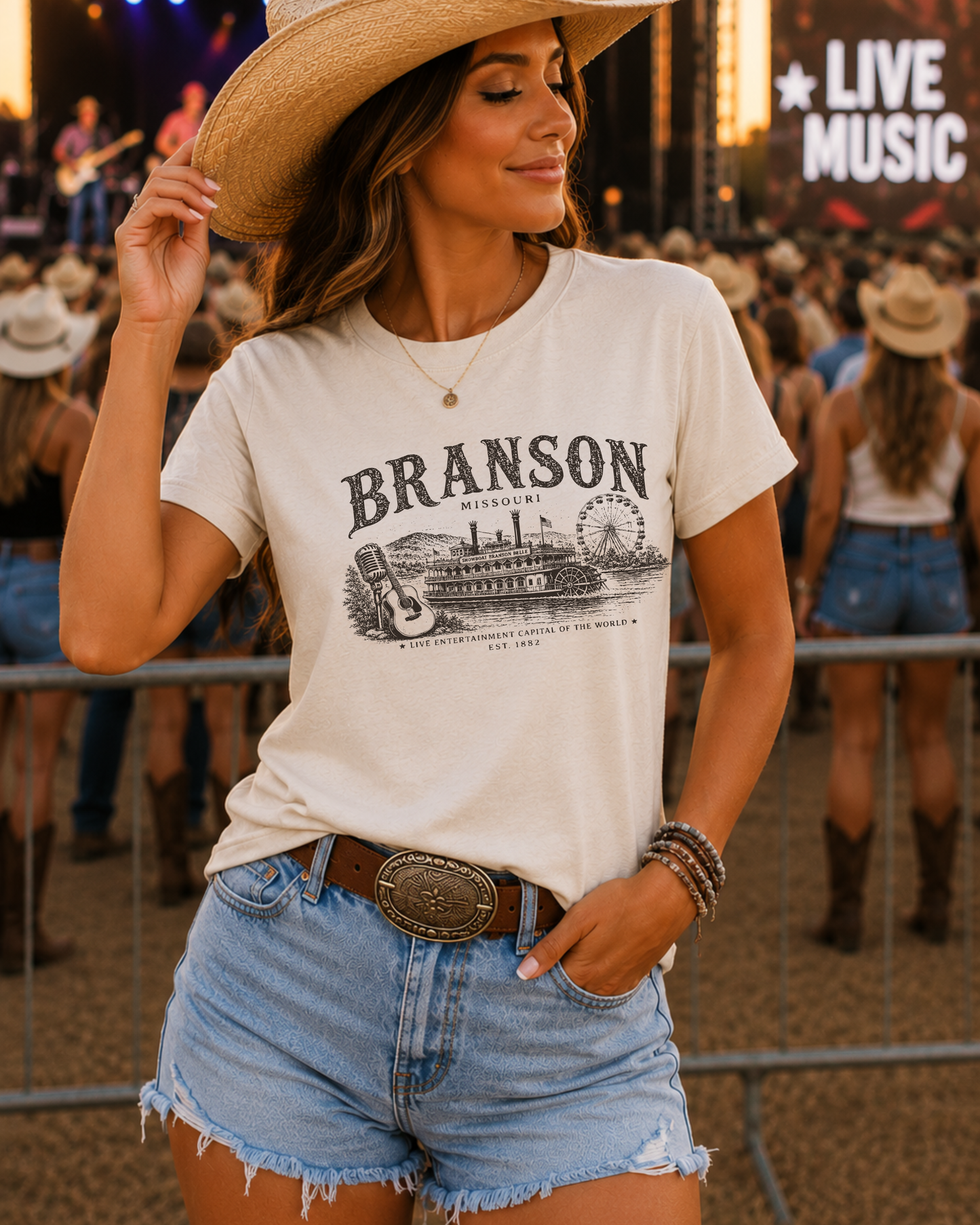 Branson Missouri Vintage Graphic Tee