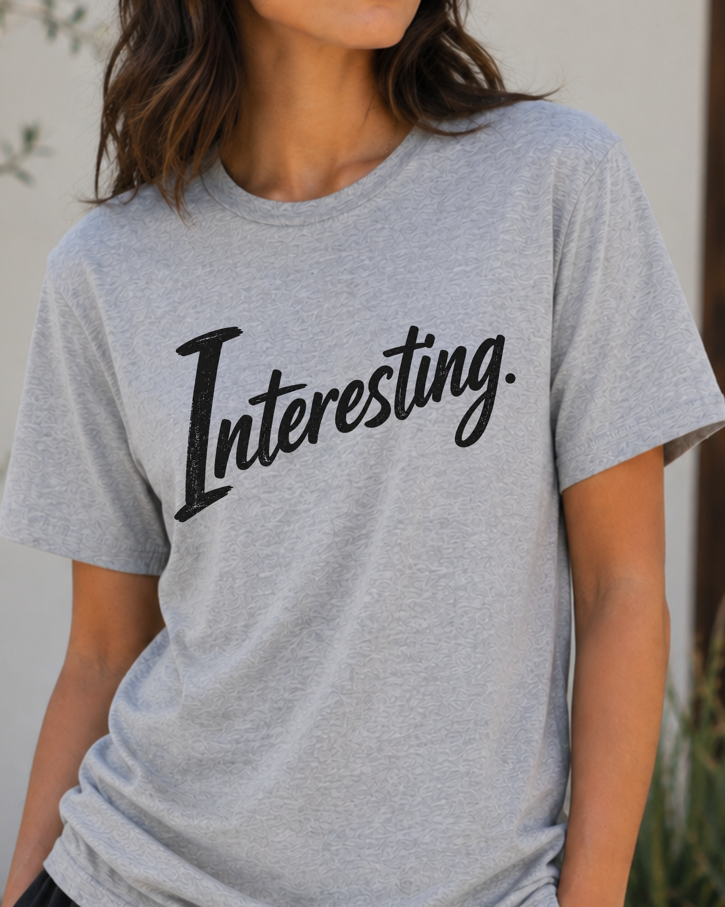 Interesting. Minimalist Statement Tee
