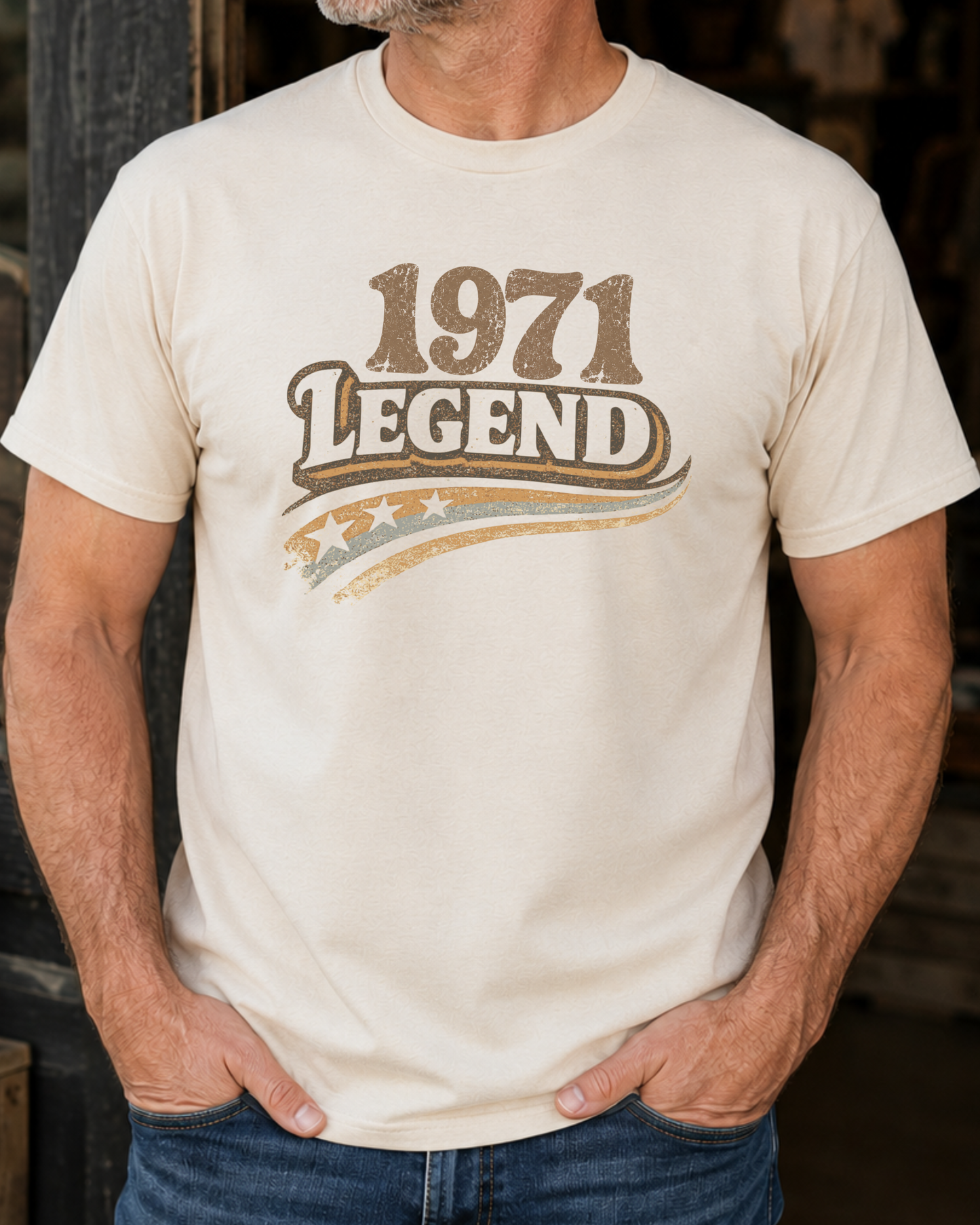 1971 Legend Shirt | Vintage 55th Birthday Tee