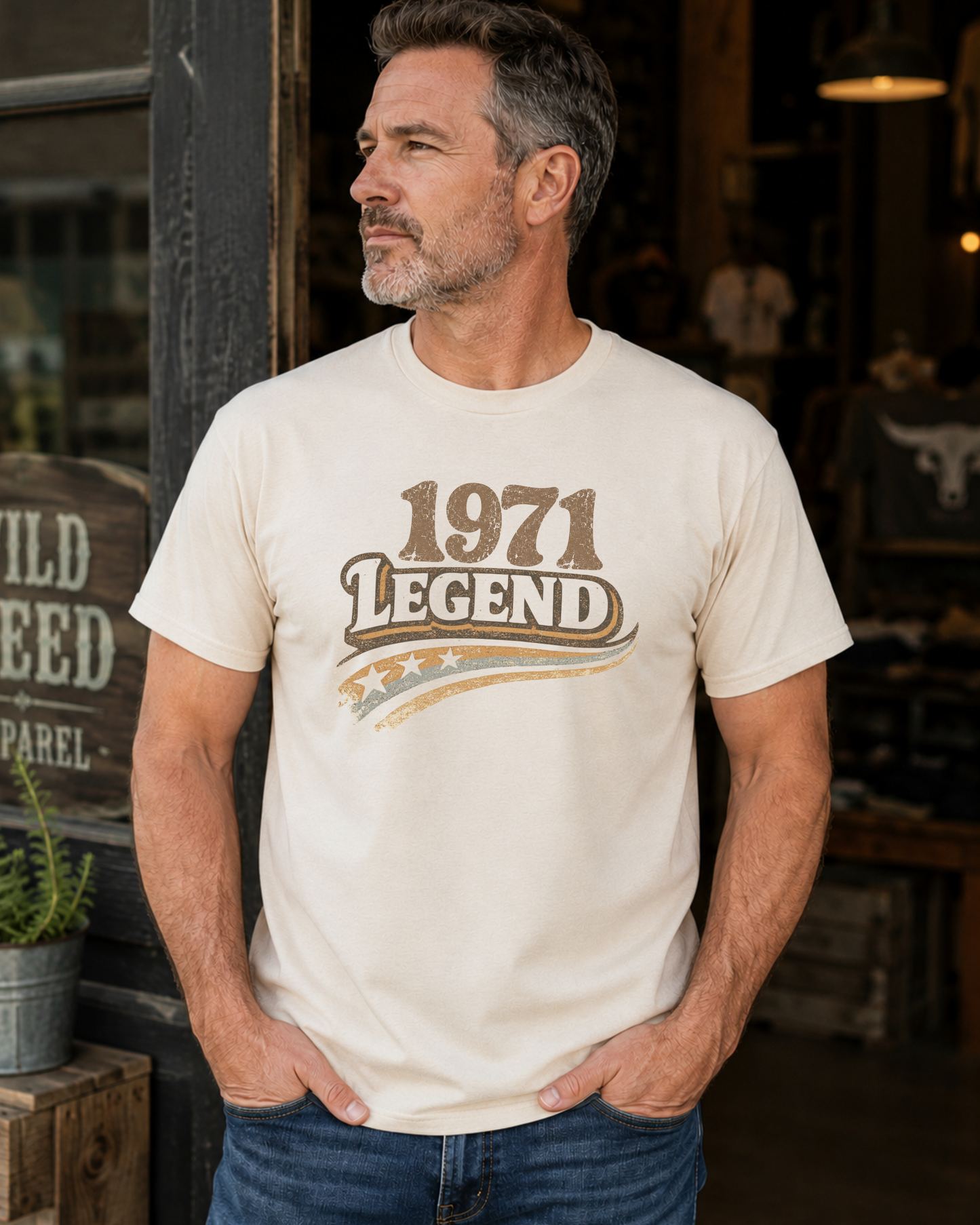 1971 Legend Shirt | Vintage 55th Birthday Tee