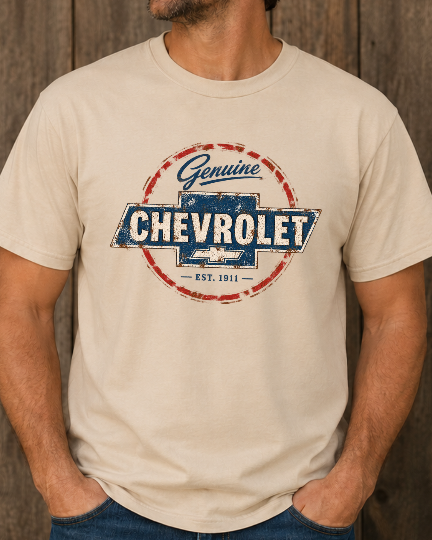 Vintage Chevrolet Sign Graphic T-Shirt