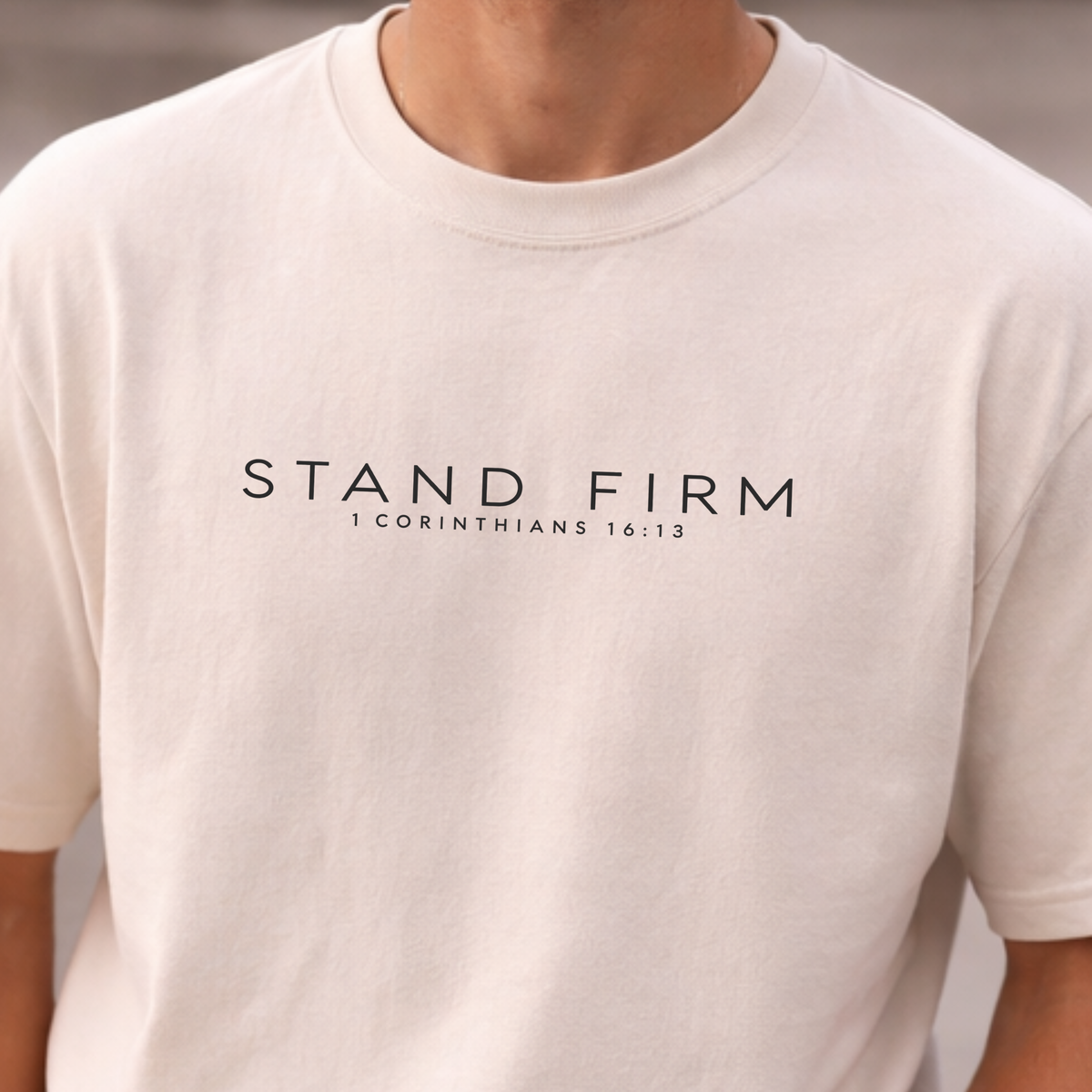 Stand Firm Comfort Colors Shirt | 1 Corinthians 16:13 Christian Tee