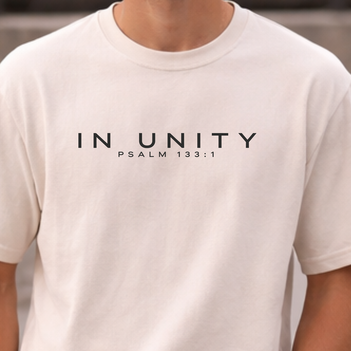 In Unity Comfort Colors Shirt | Psalm 133:1 Christian T-Shirt