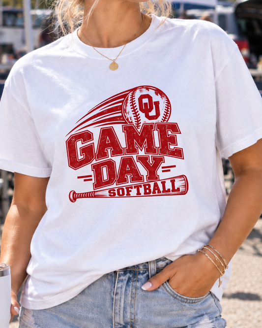 OU Softball Game Day Tee