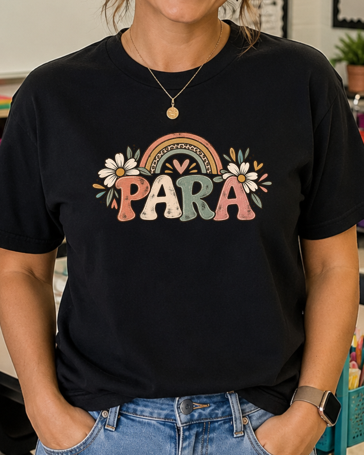 PARA Boho Graphic Tee | Paraprofessional Shirt