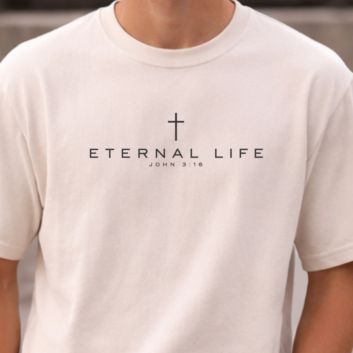 Eternal Life John 3:16 Comfort Colors T-Shirt