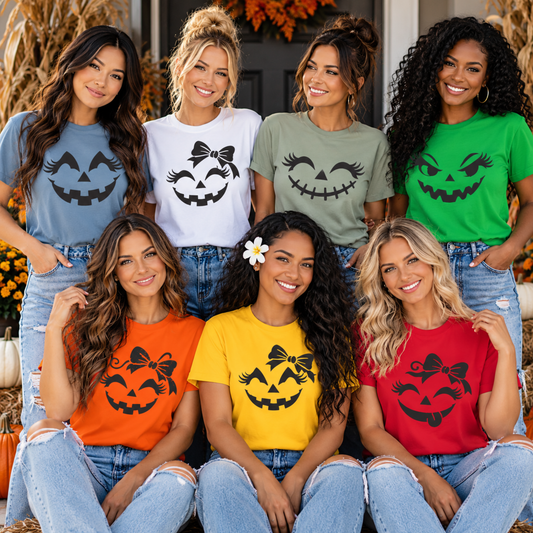 Pick Your Pumpkin Women's Jack-O'-Lantern Graphic Tee