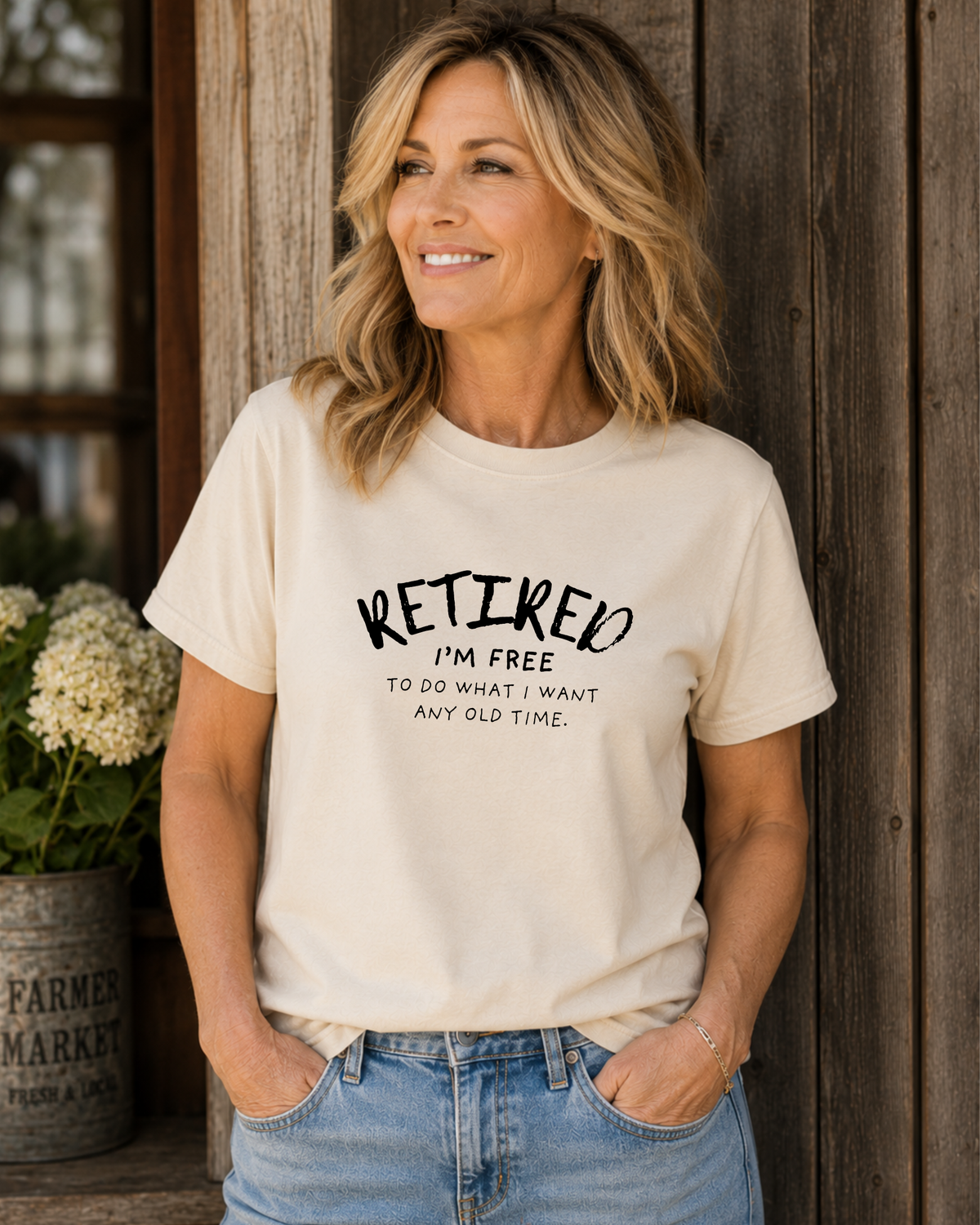 Retired I’m Free Shirt | Comfort Colors Retirement Tee