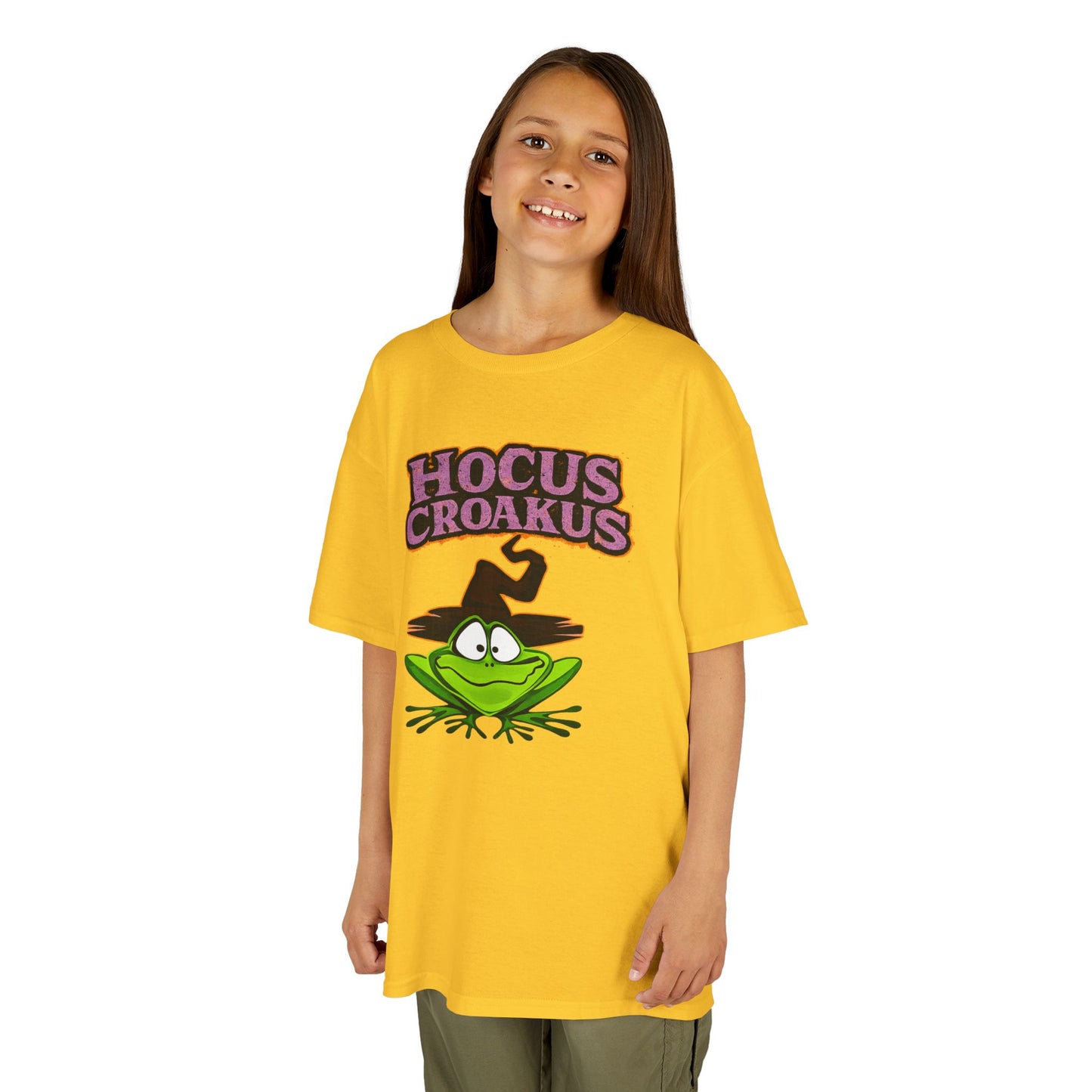 Hocus Croakus Frog Kids Halloween T-Shirt
