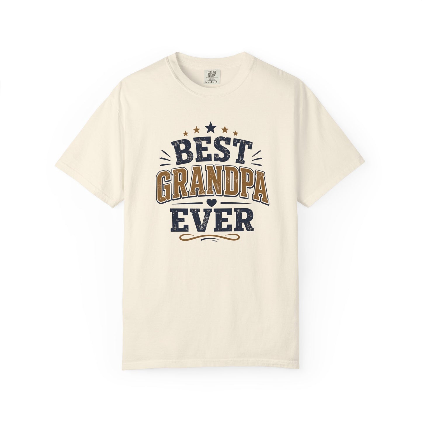 Vintage Best Grandpa Ever Shirt, Grandpa Gift Tee, Father’s Day Grandpa Shirt, Retro Grandpa Graphic Tee