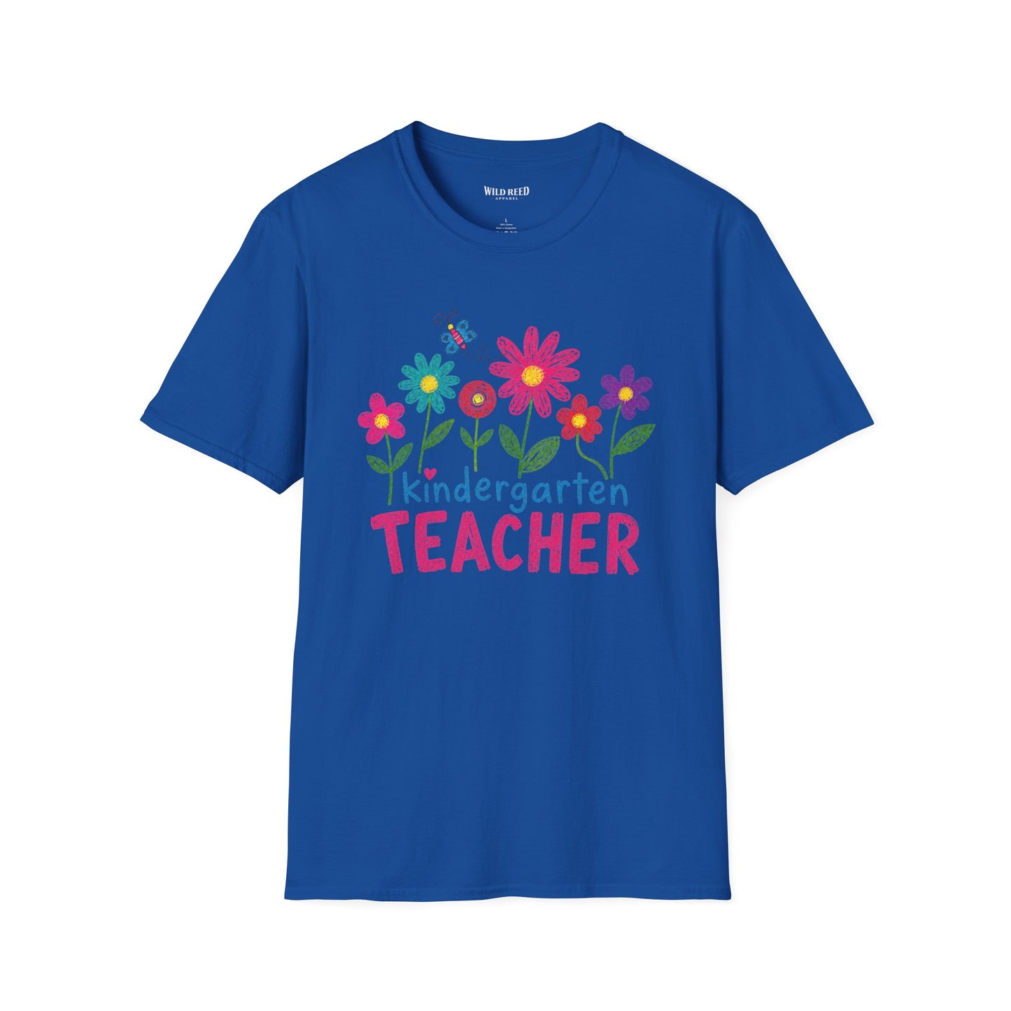 Kindergarten Teacher Shirt | Back to School Teacher Tee | Retro Grade Level Graphic T-Shirt